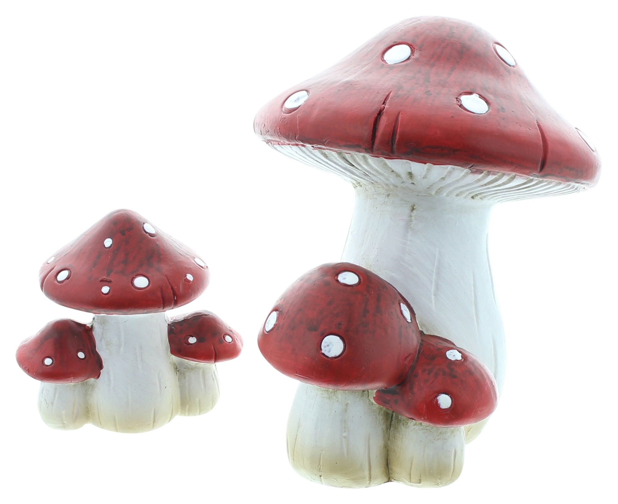 Acheter Lot de 2 amanites "famille"  dans la boutique en ligne de Frank Flechtwaren pour Champignons