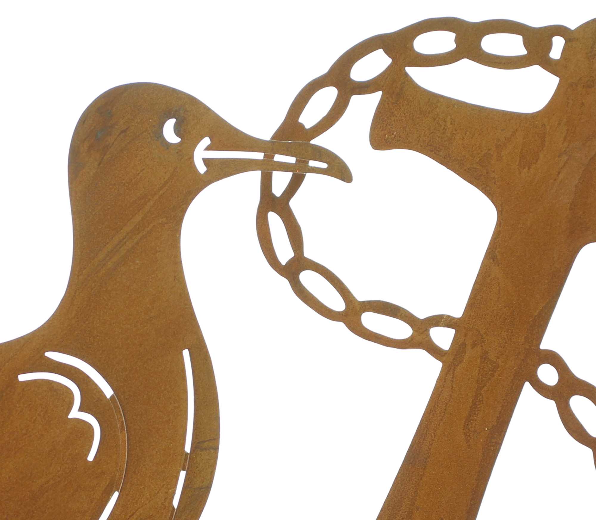 Acheter Décoration rouille "ancre &amp; mouette", 2pcs.  dans la boutique en ligne de Frank Flechtwaren pour Figurines décoratives