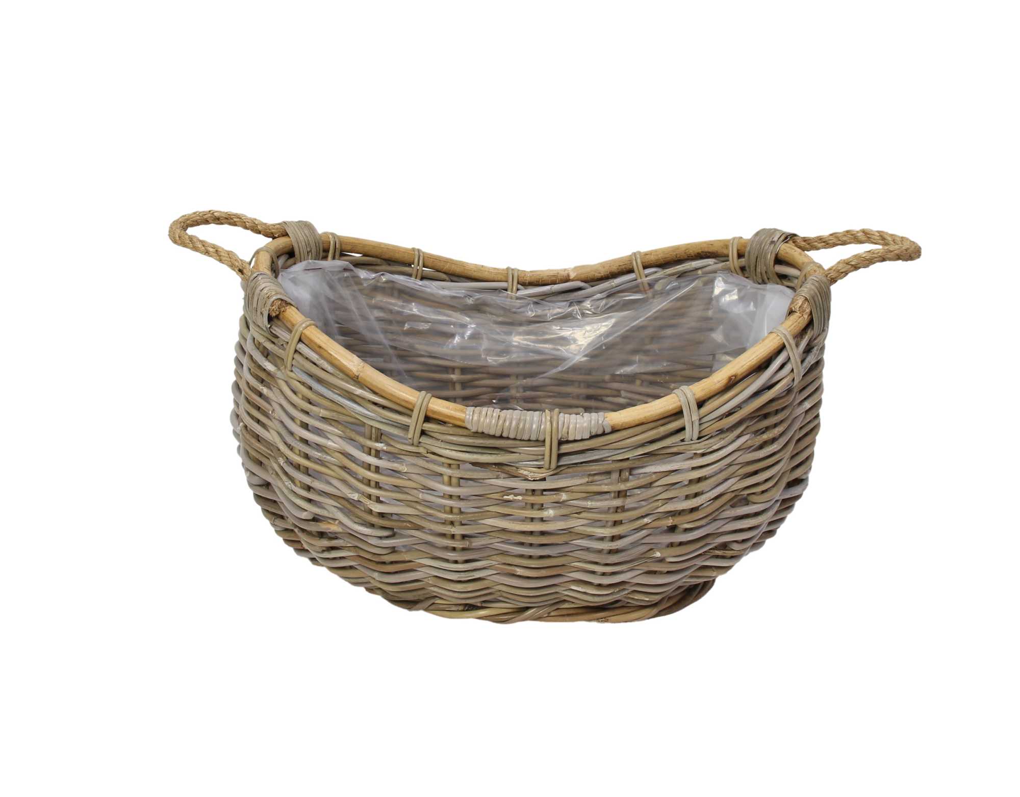 Acheter Grande jardinière "rotin"  dans la boutique en ligne de Frank Flechtwaren pour Pots de fleurs