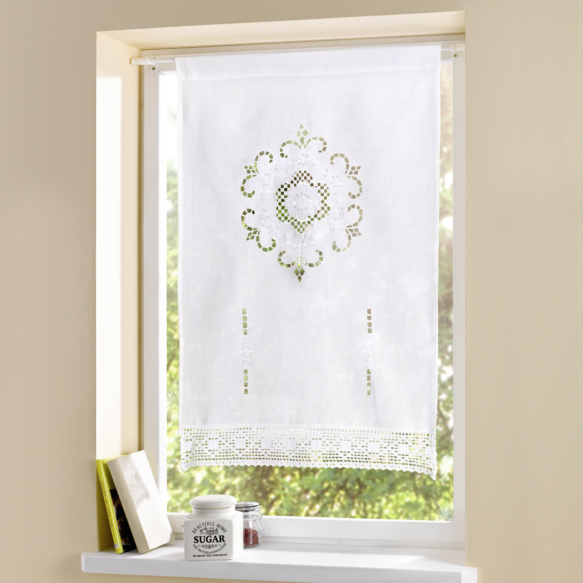 Acheter Rideau panneau "crochet"  dans la boutique en ligne de Frank Flechtwaren
