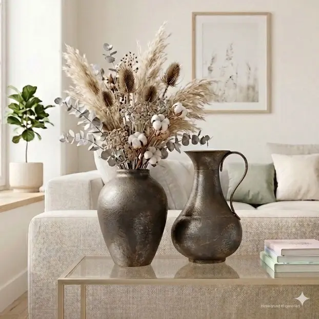 Acheter Vase décoratif "Metallic-Shimmer"  dans la boutique en ligne de Frank Flechtwaren