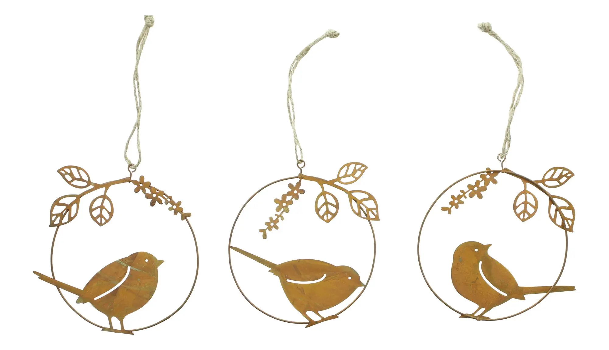 Acheter Lot de 3 suspensions "petits oiseaux"  dans la boutique en ligne de Frank Flechtwaren pour Pâques