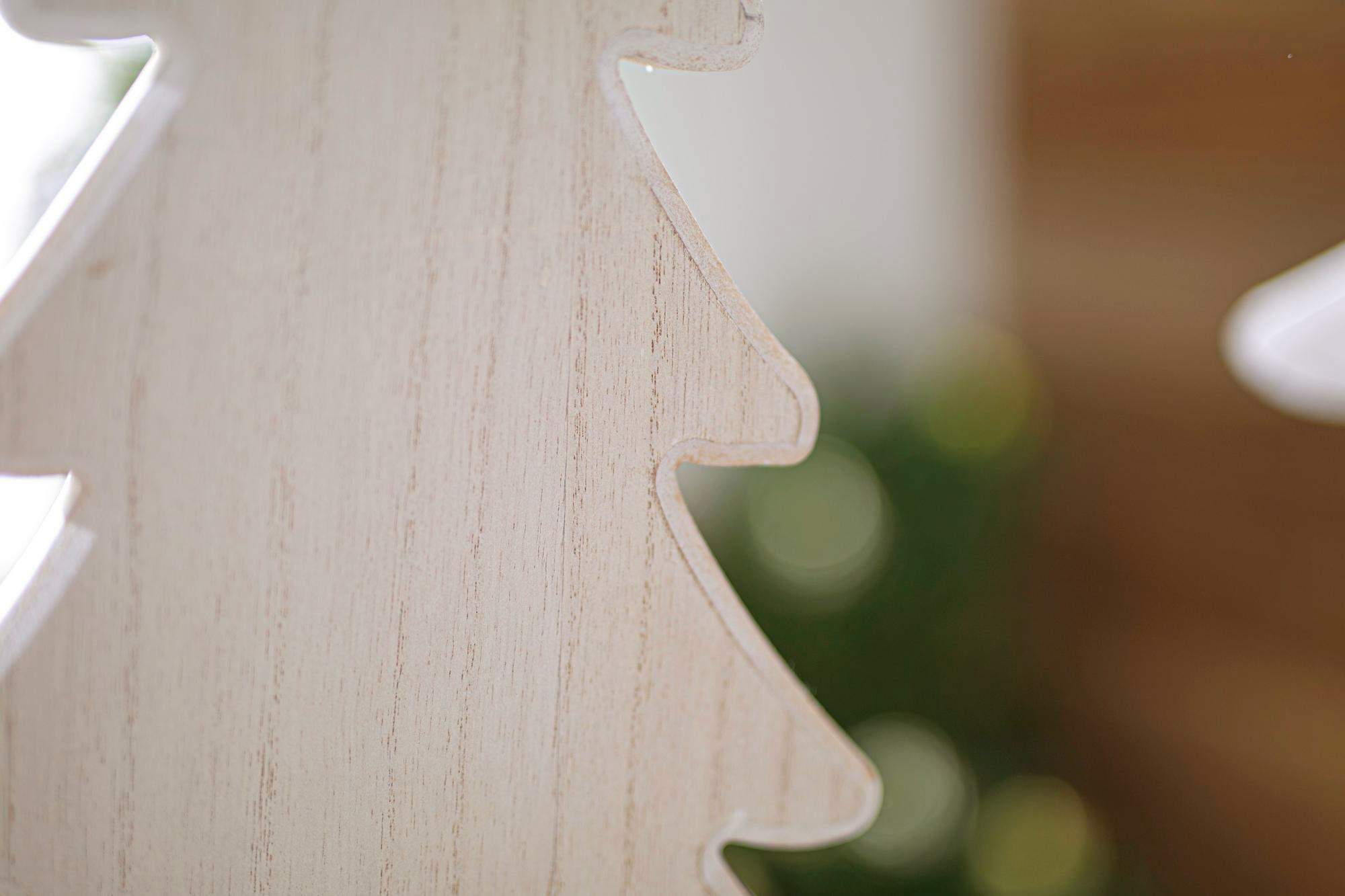 Acheter Sapin en bois « White washed », lot de 2 dans la boutique en ligne de Frank Flechtwaren pour Sapins