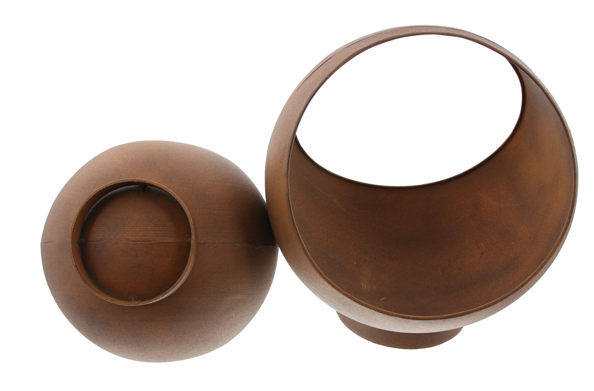 Acheter Lot de 2 boules à plantes "rouille" dans la boutique en ligne de Frank Flechtwaren pour Noël Acheter Lot de 2 boules à plantes "rouille" dans la boutique en ligne de Frank Flechtwaren pour Noël