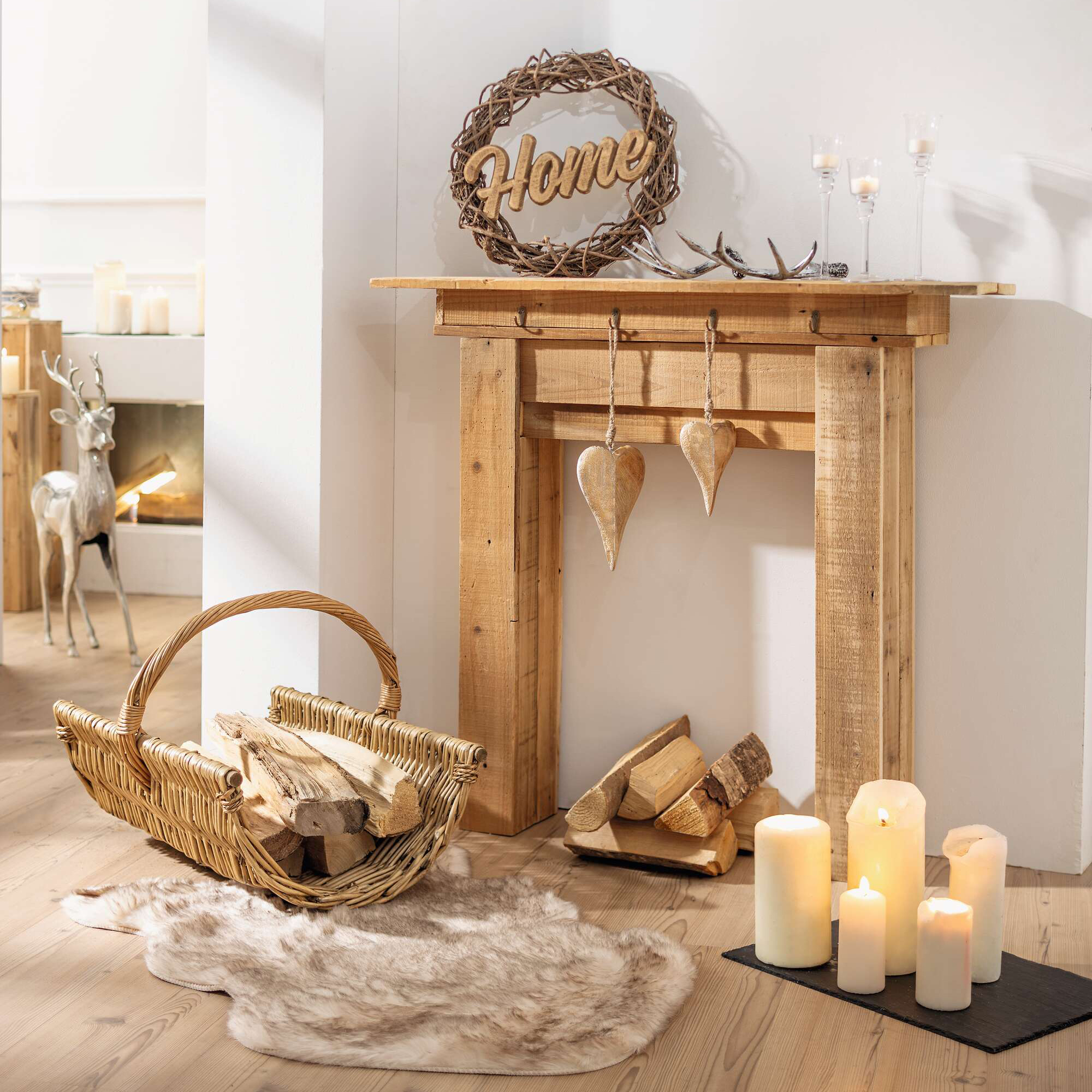 Acheter Couronne "Home"  dans la boutique en ligne de Frank Flechtwaren pour Pâques