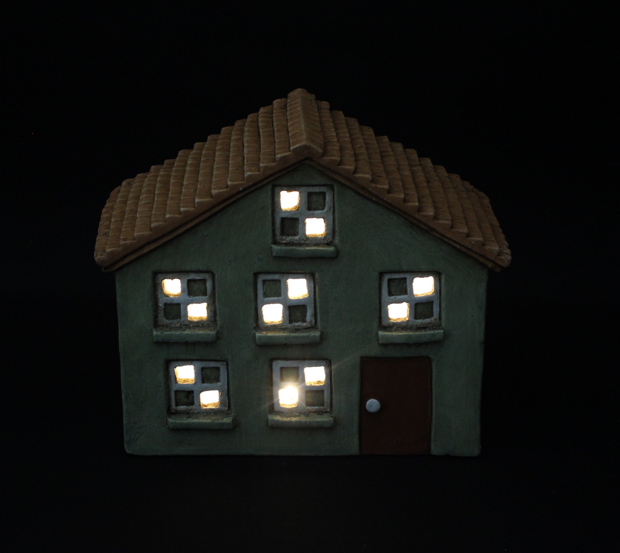 Acheter Maison LED "Sweet green Home"  dans la boutique en ligne de Frank Flechtwaren pour Maison, Maisonette &amp; co.