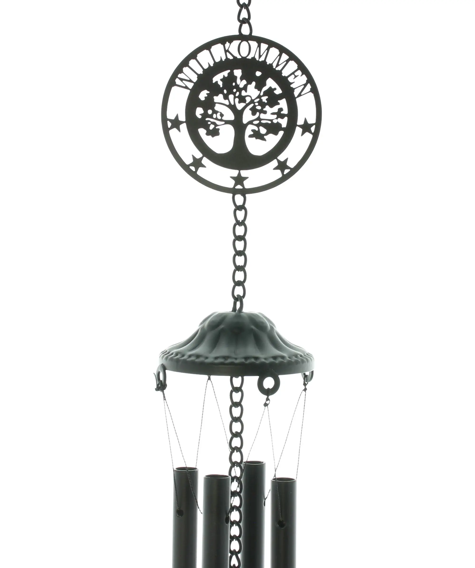 Acheter Carillon "Willkommen"  dans la boutique en ligne de Frank Flechtwaren pour Girouettes &amp; carillons