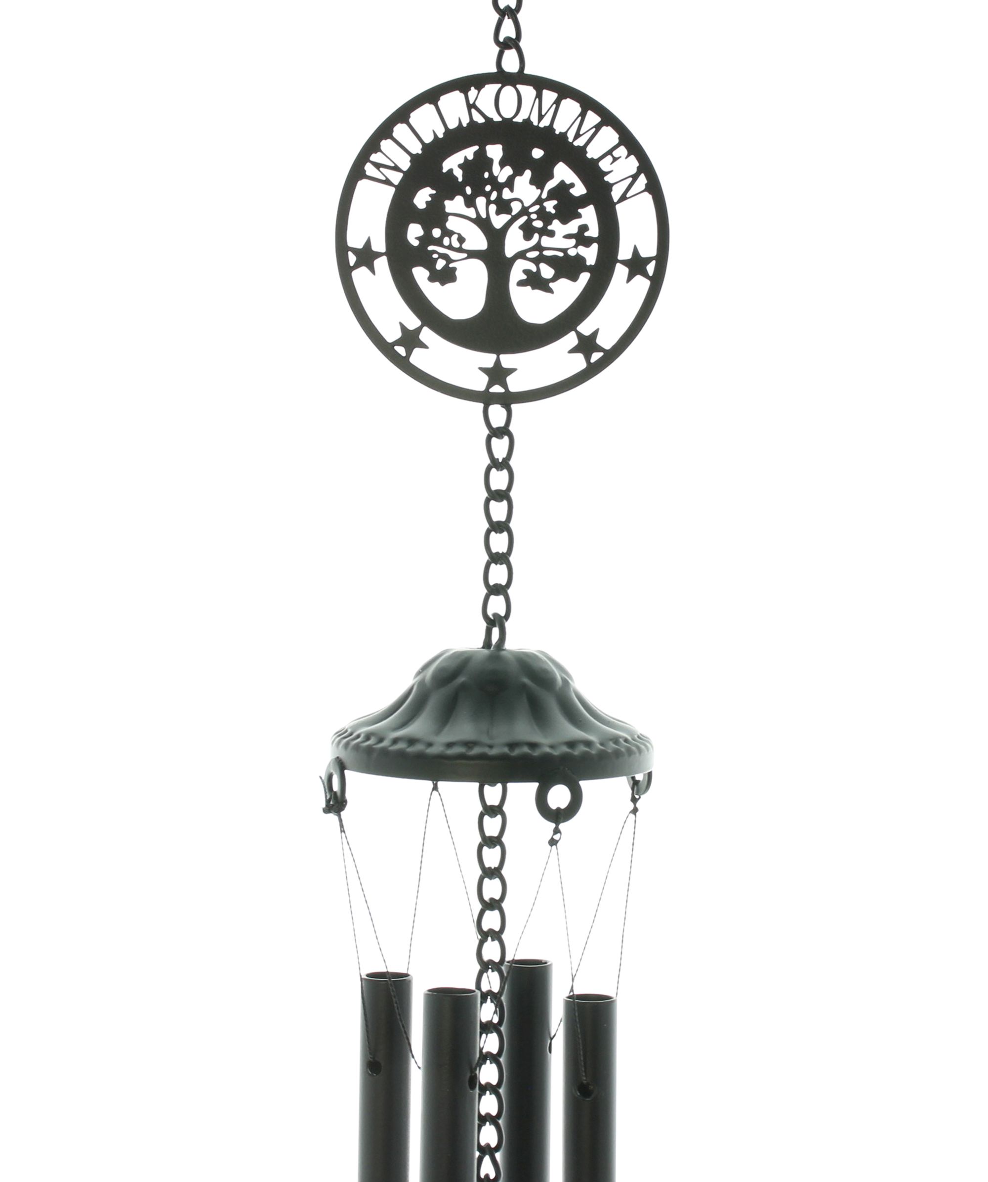 Acheter Carillon "Willkommen"  dans la boutique en ligne de Frank Flechtwaren pour Girouettes &amp; carillons