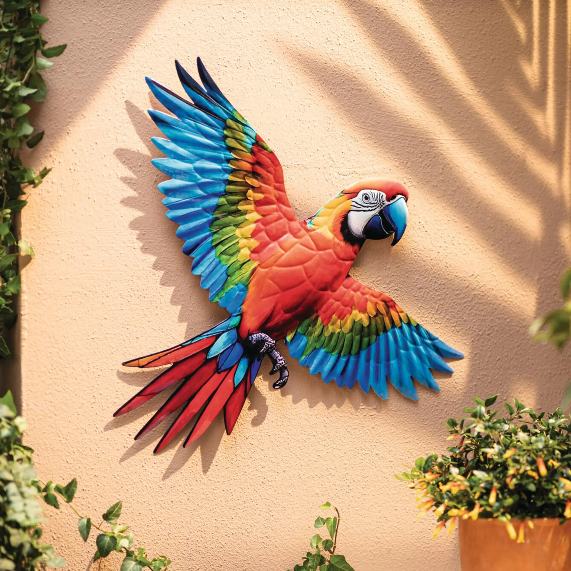 Acheter Décoration murale "Perroquet"  dans la boutique en ligne de Frank Flechtwaren