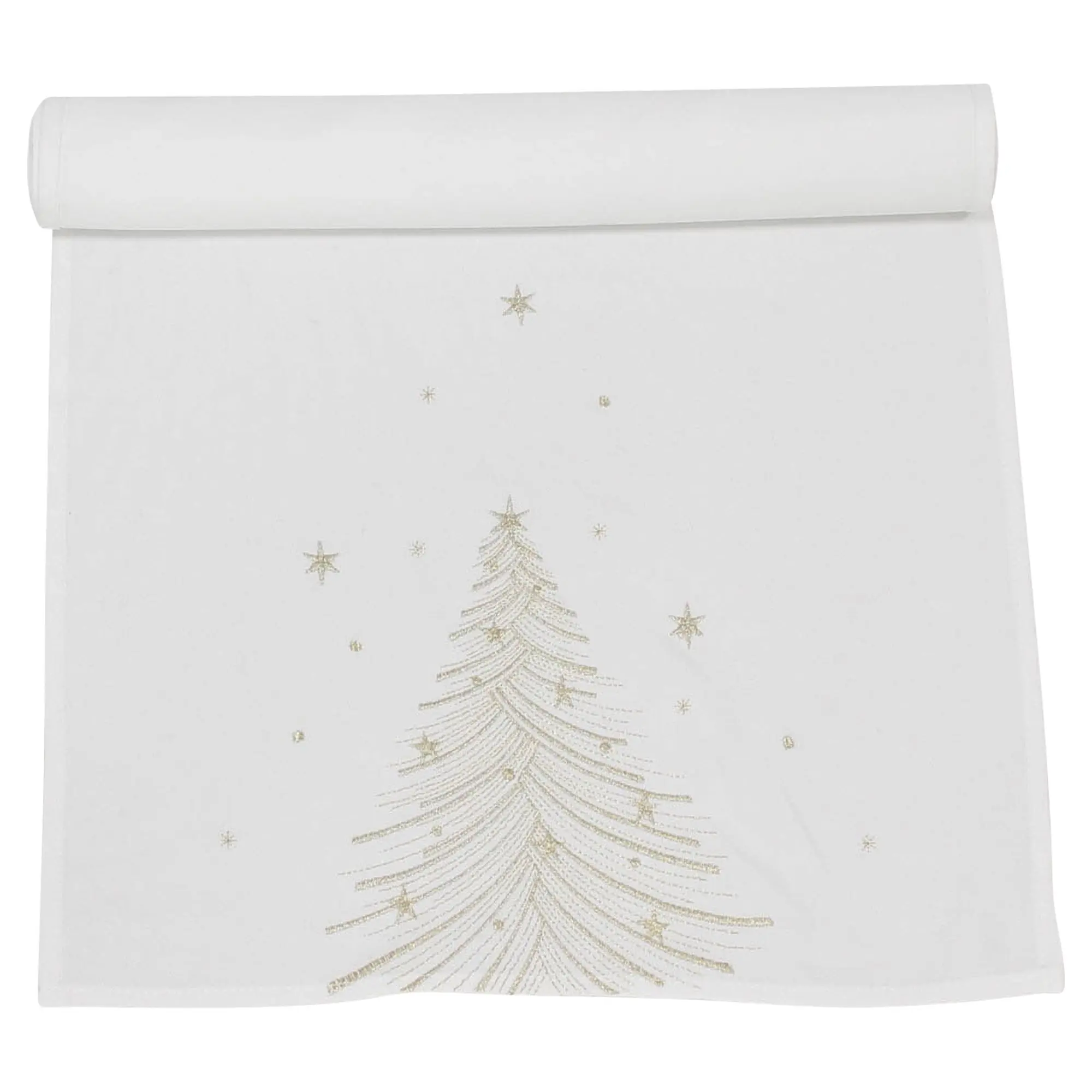 Acheter Chemin de table « Golden Christmas » dans la boutique en ligne de Frank Flechtwaren pour Noël linge de table