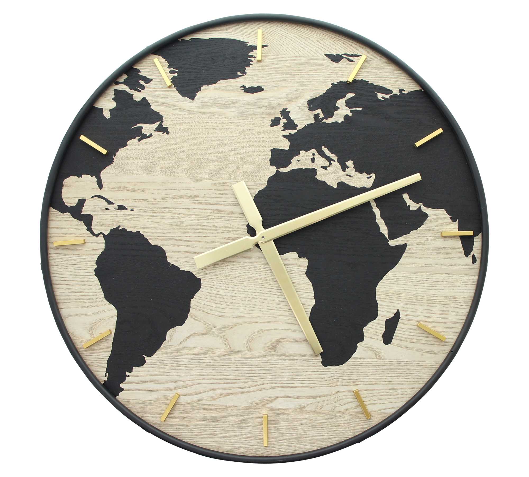 Acheter Horloge murale "Globe-trotteur"  dans la boutique en ligne de Frank Flechtwaren pour Horloges
