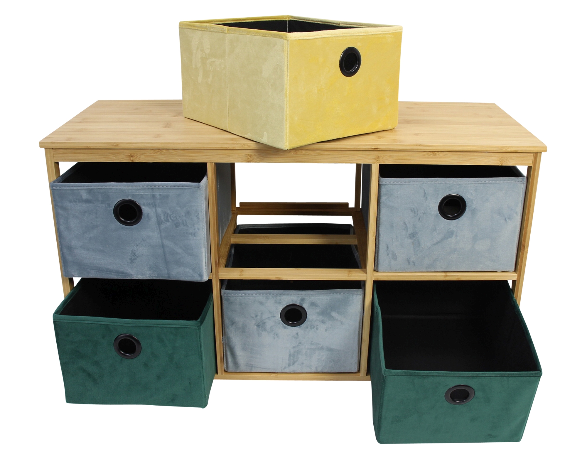 Acheter Étagère en bambou "multicol en bambou "multicolor"  dans la boutique en ligne de Frank Flechtwaren pour Shop by Room