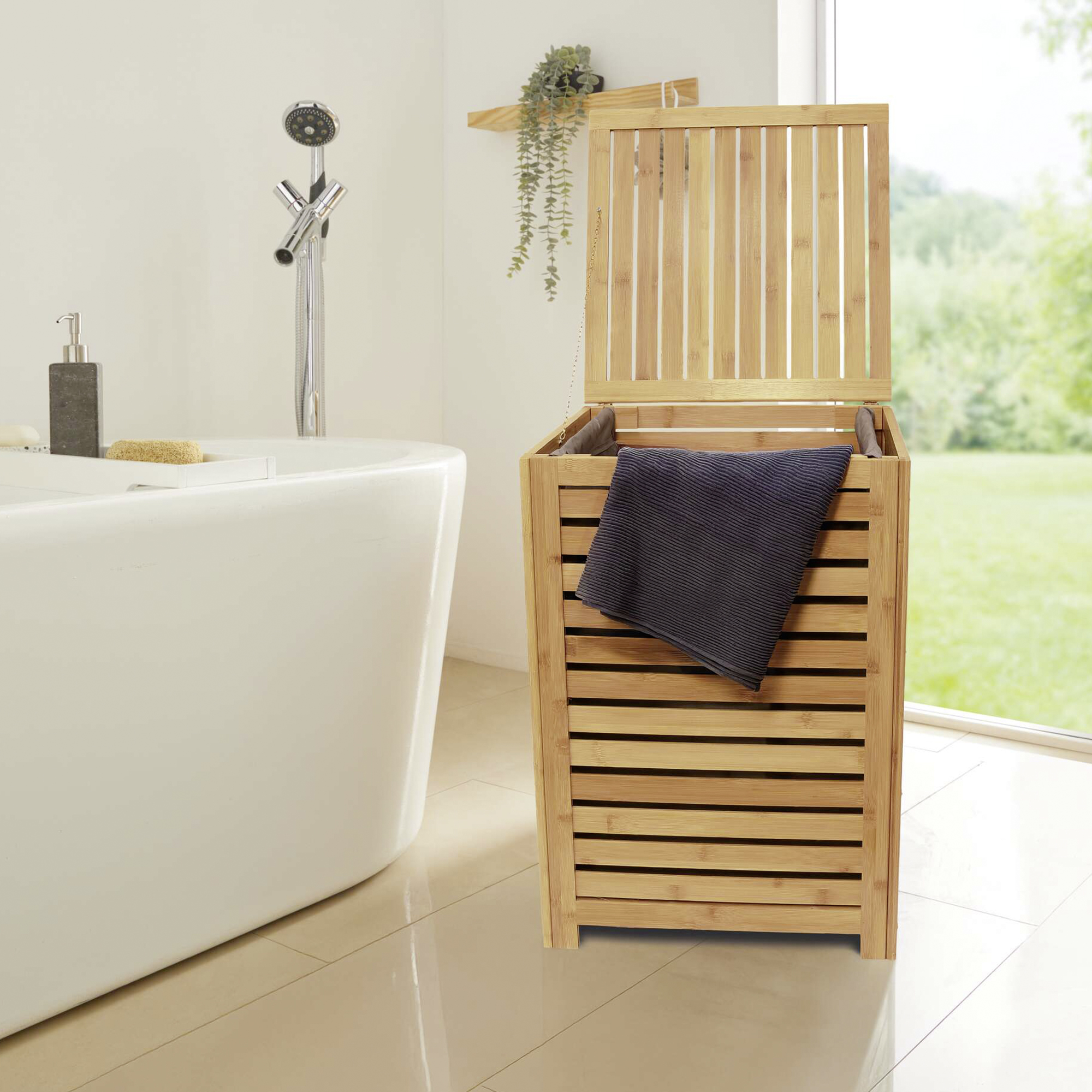 Acheter Panier à linge "bambou"  dans la boutique en ligne de Frank Flechtwaren pour Salle de bain