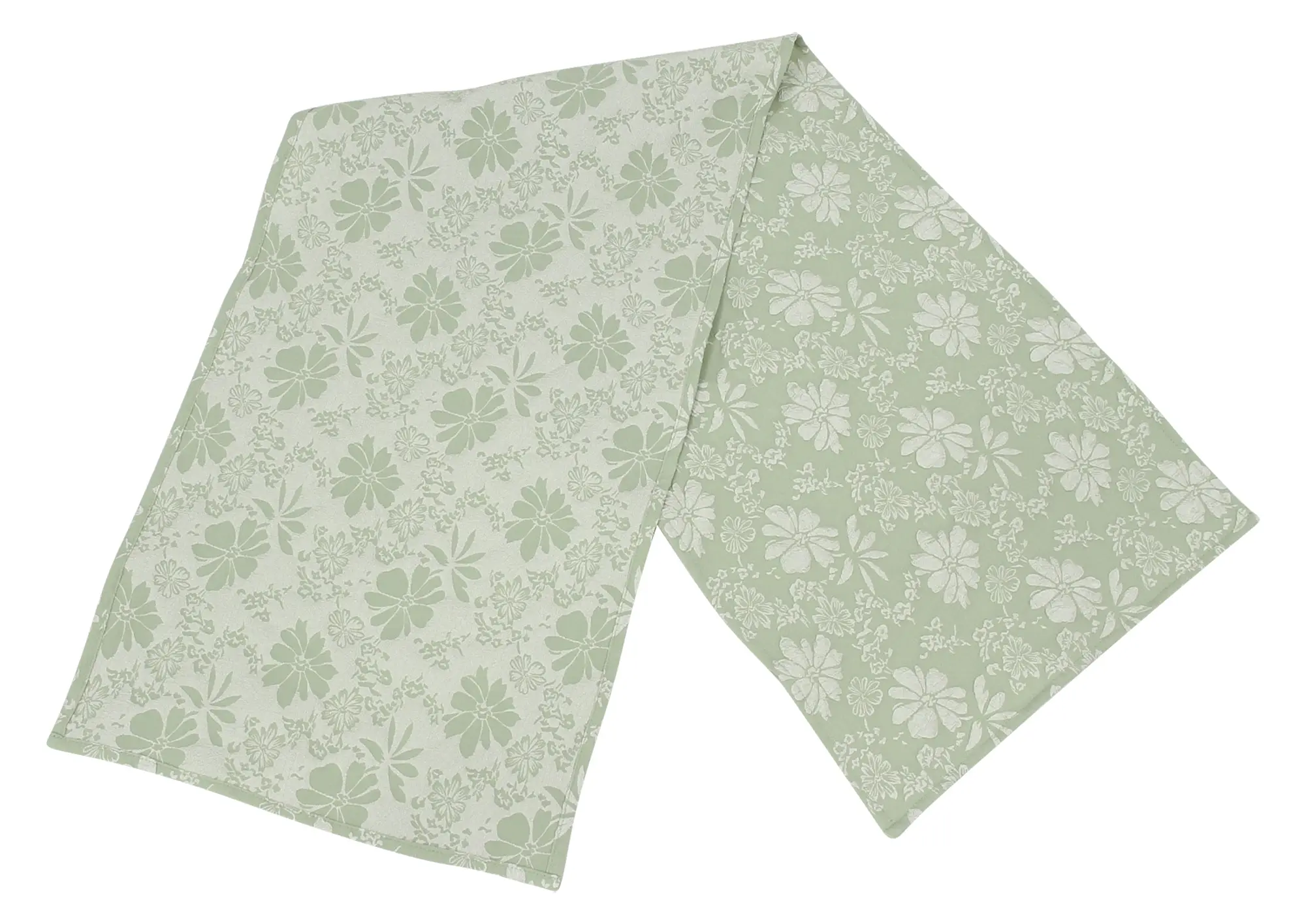 Acheter Chemin de table "vert tilleul"  dans la boutique en ligne de Frank Flechtwaren pour Nature et vert