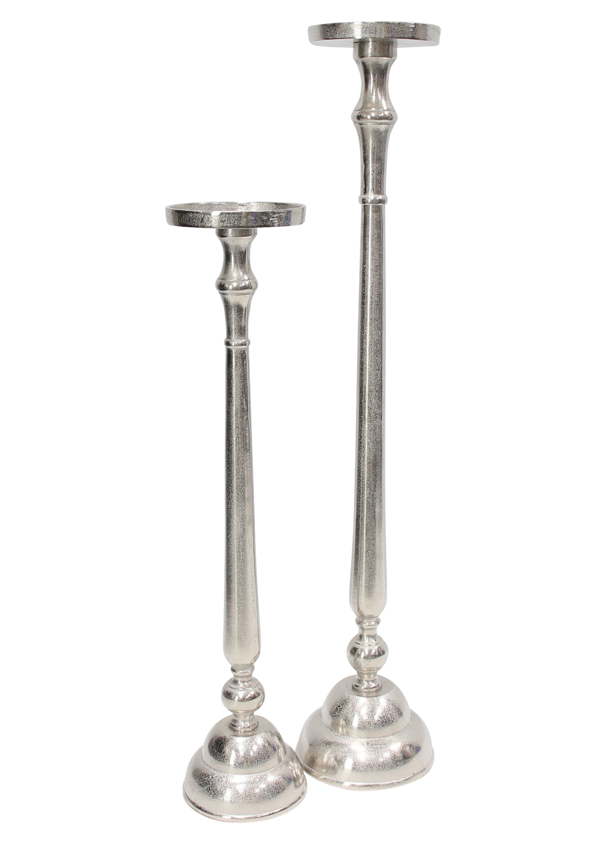 Acheter Bougeoirs « Argentum », lot de 2 dans la boutique en ligne de Frank Flechtwaren pour Chalet
