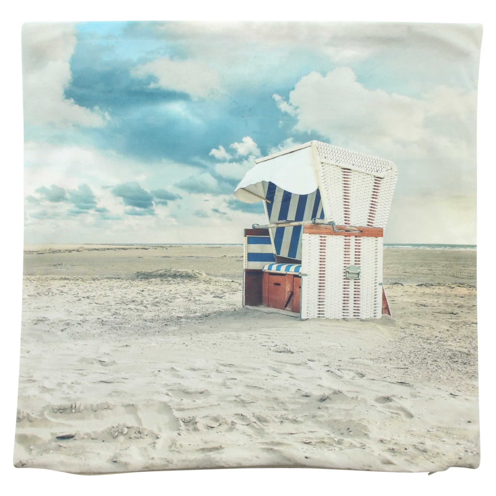 Acheter Housse de coussin " chaise de plage "  dans la boutique en ligne de Frank Flechtwaren