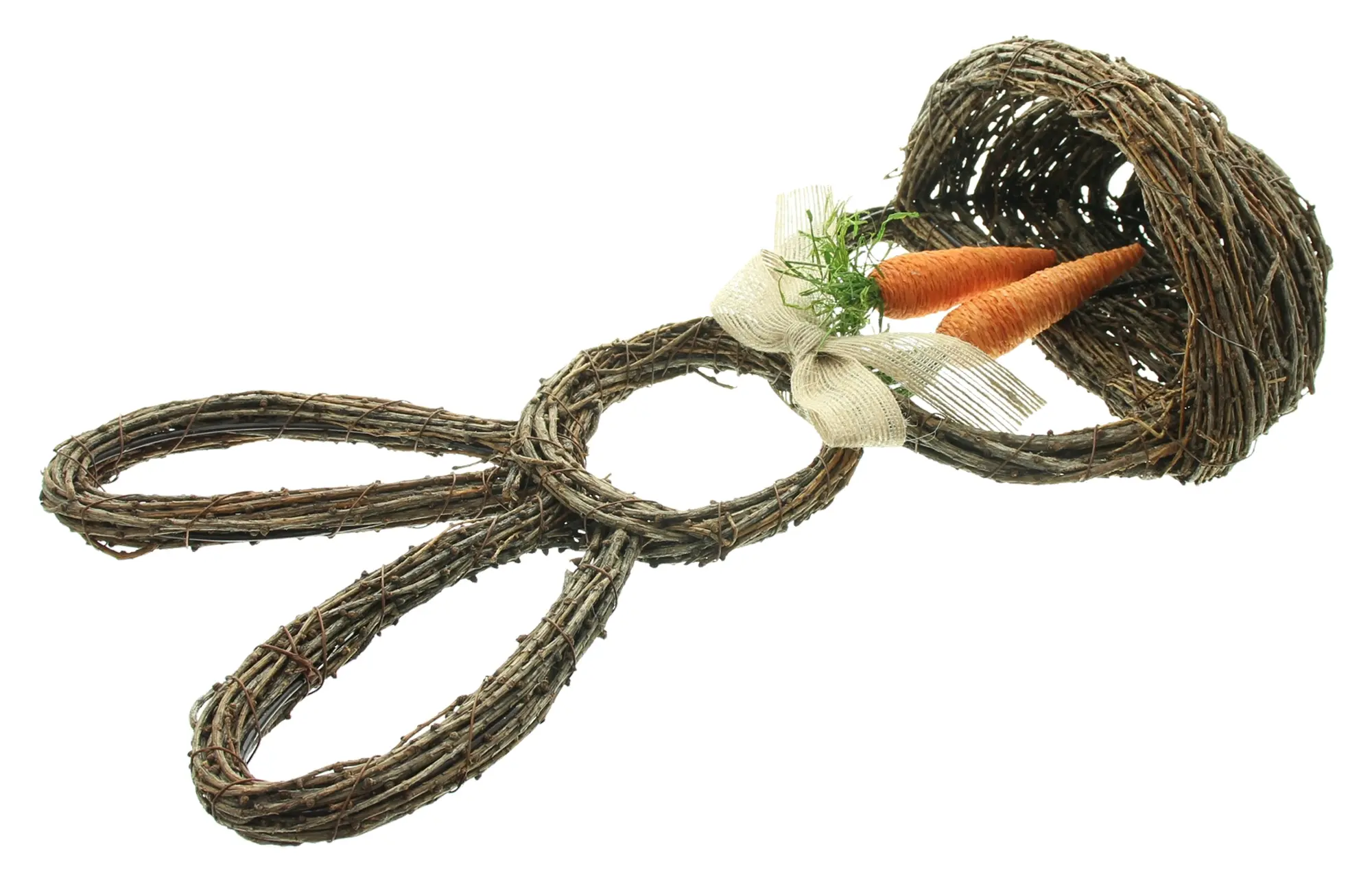 Acheter Accroche murale "panier lapin "  dans la boutique en ligne de Frank Flechtwaren pour Nature et vert