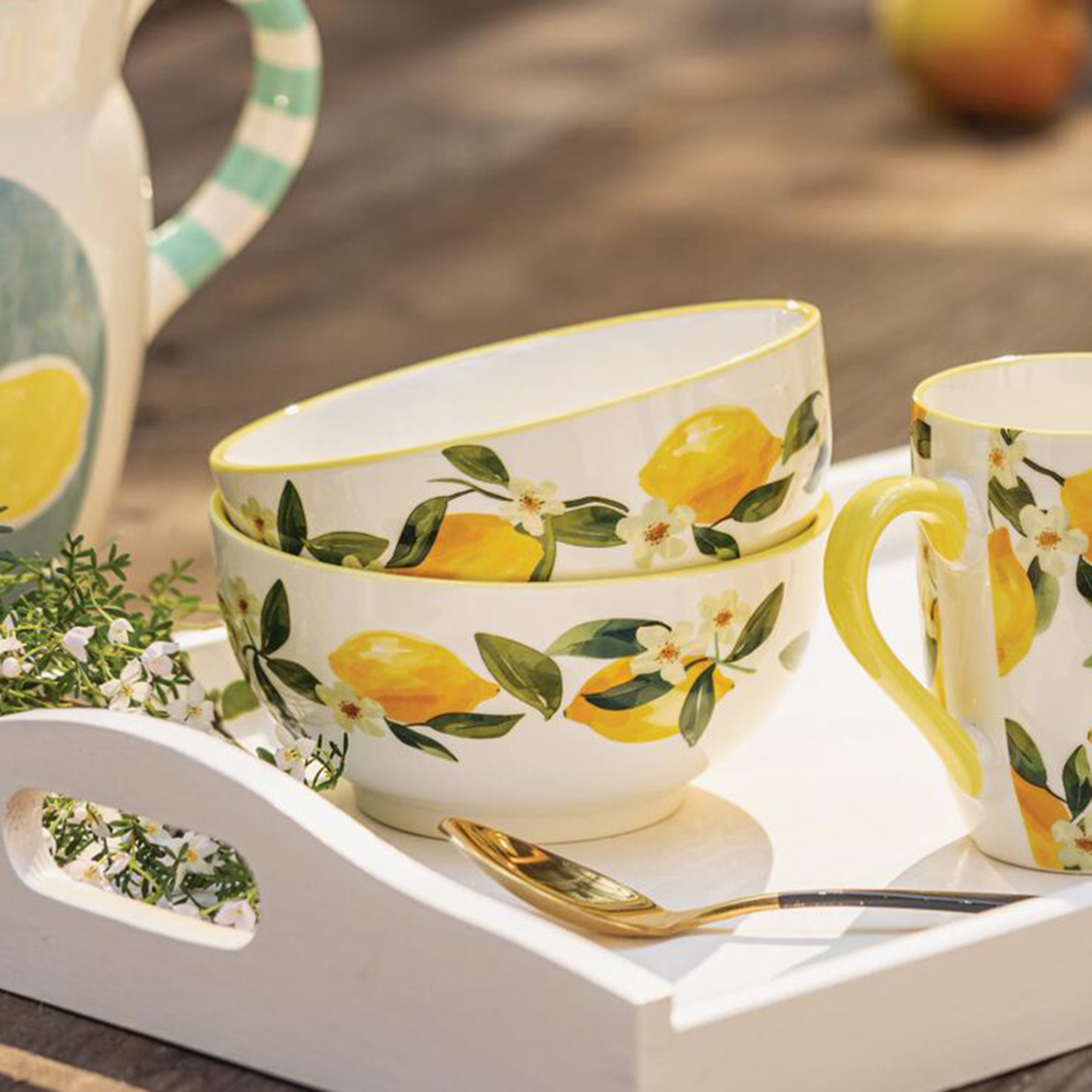 Acheter Lot de 2 bols "Senteur d'été"  dans la boutique en ligne de Frank Flechtwaren