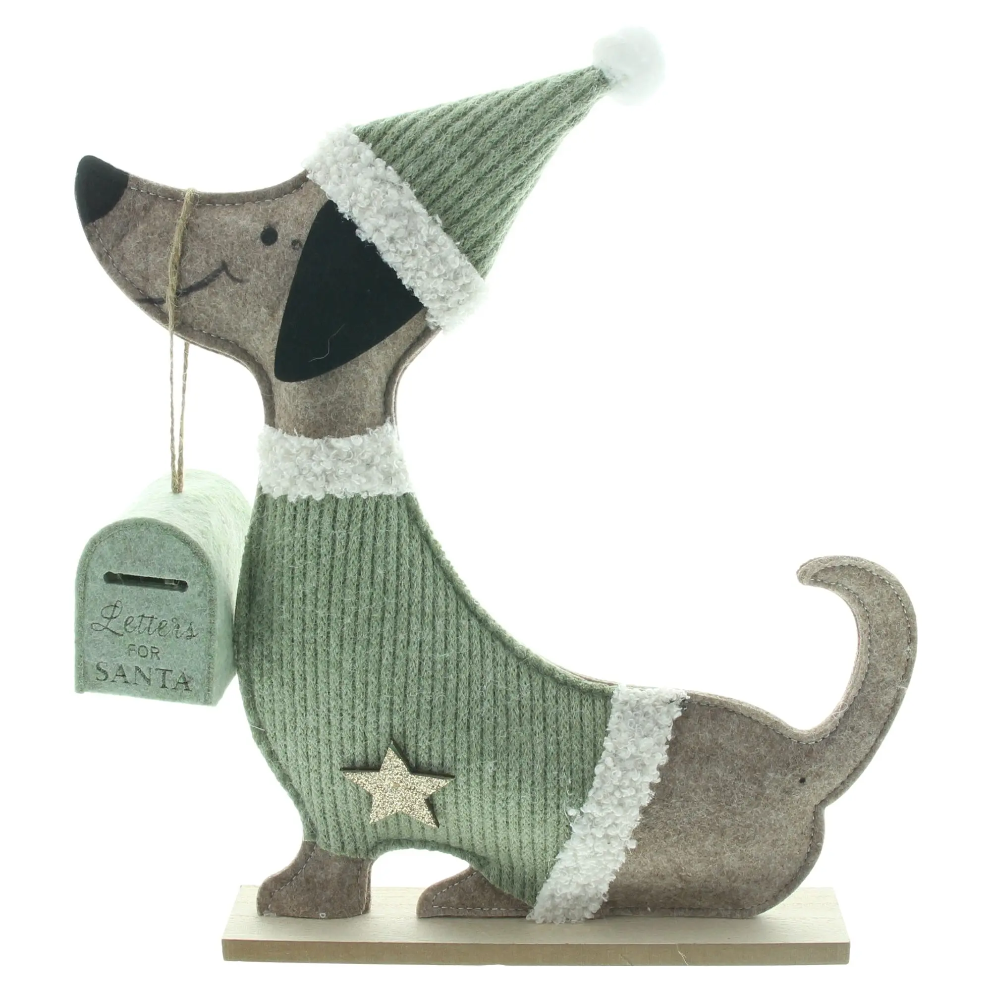 Acheter Figurine décorative « Teckel avec boîte aux lettres LED », 2 pièces.  dans la boutique en ligne de Frank Flechtwaren pour Avoir eu l'idée du teckel