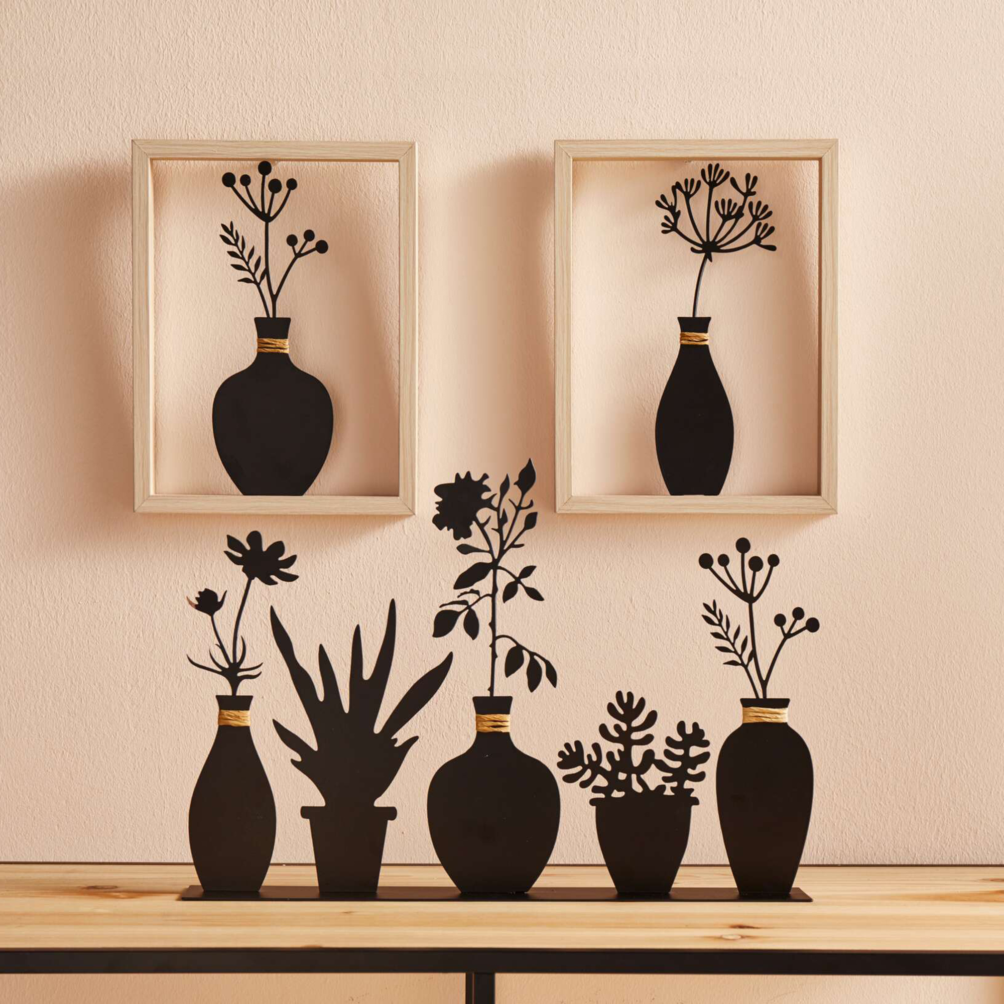 Acheter Planche décorative "vases"  dans la boutique en ligne de Frank Flechtwaren