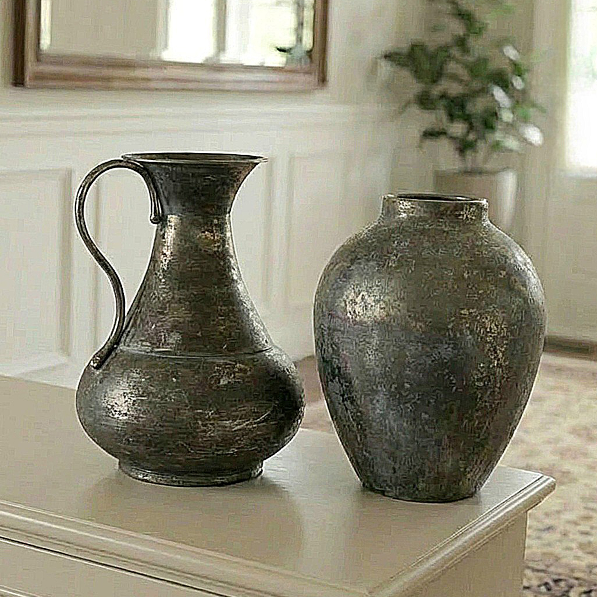 Acheter Vase décoratif "Metallic-Shimmer"  dans la boutique en ligne de Frank Flechtwaren pour Décoration