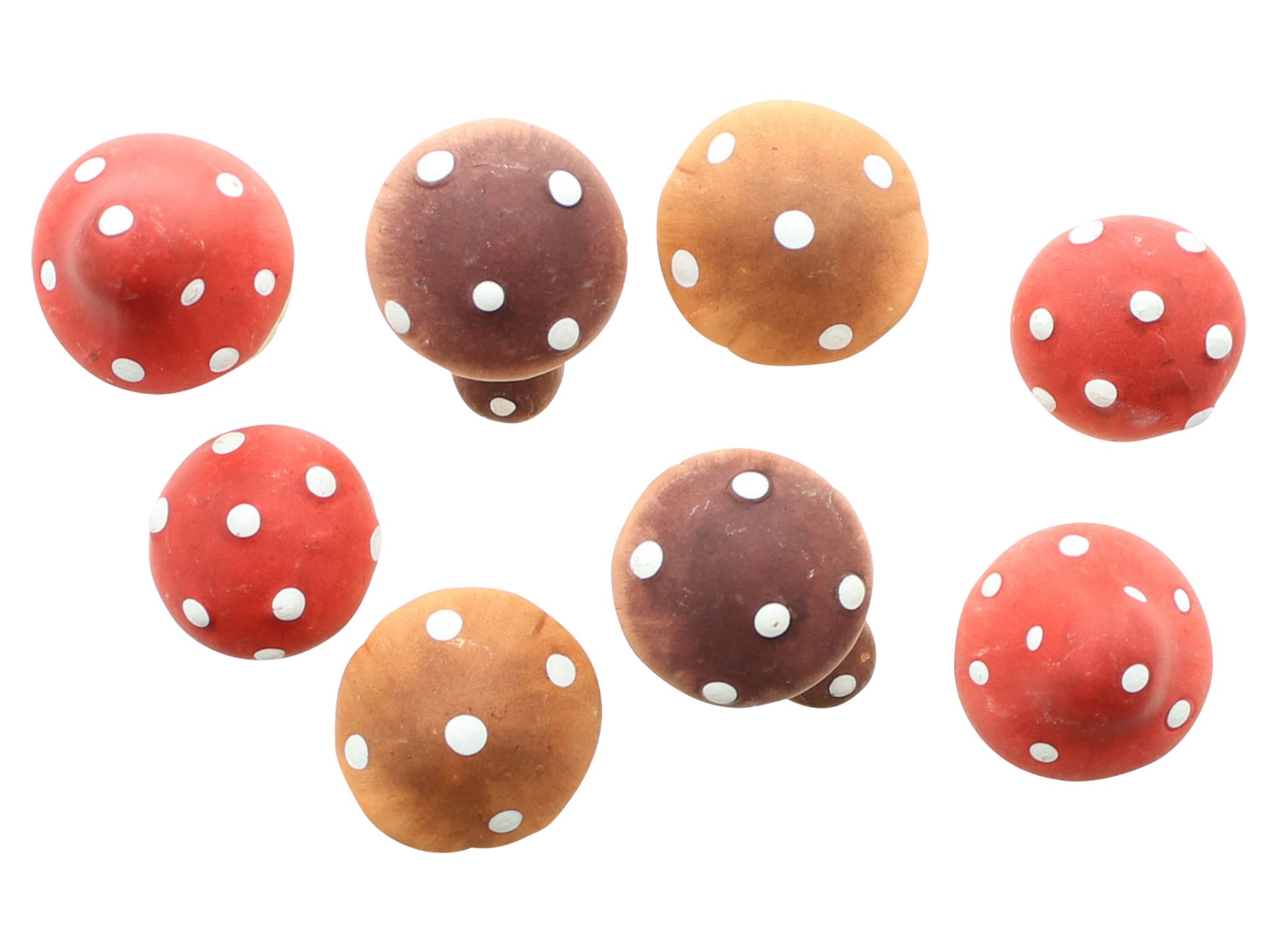 Acheter Lot de 8 champignons "petit"  dans la boutique en ligne de Frank Flechtwaren pour Automne