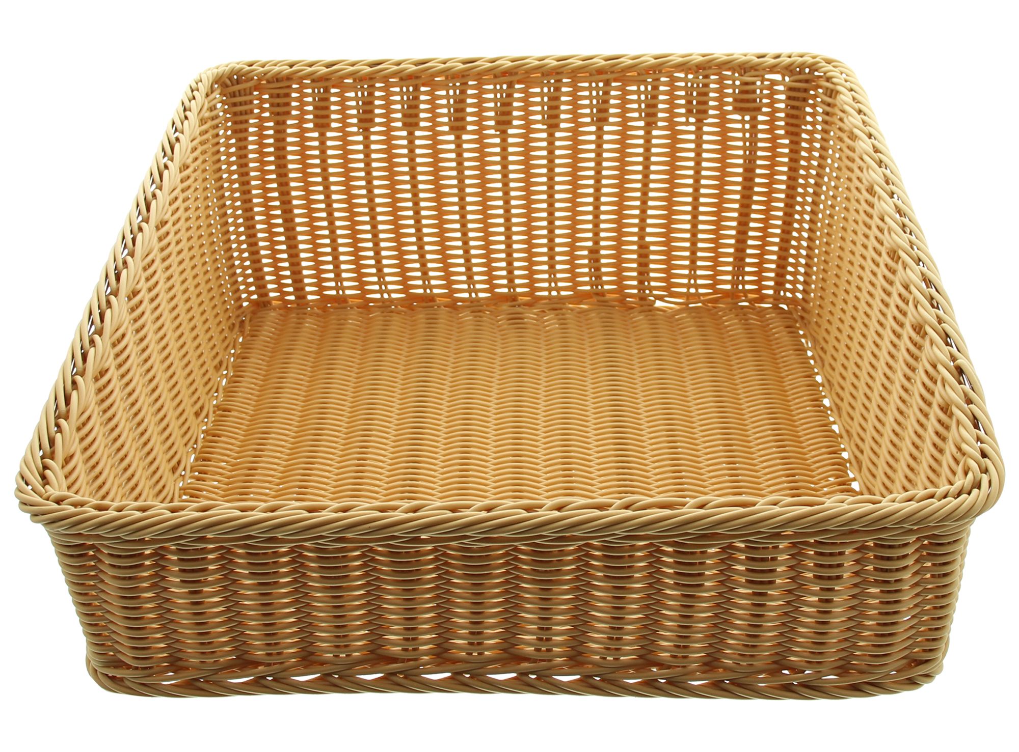 Acheter Panier d'étalage "poly" , 50 x 50 cm  dans la boutique en ligne de Frank Flechtwaren pour Paniers pour étalages et supports