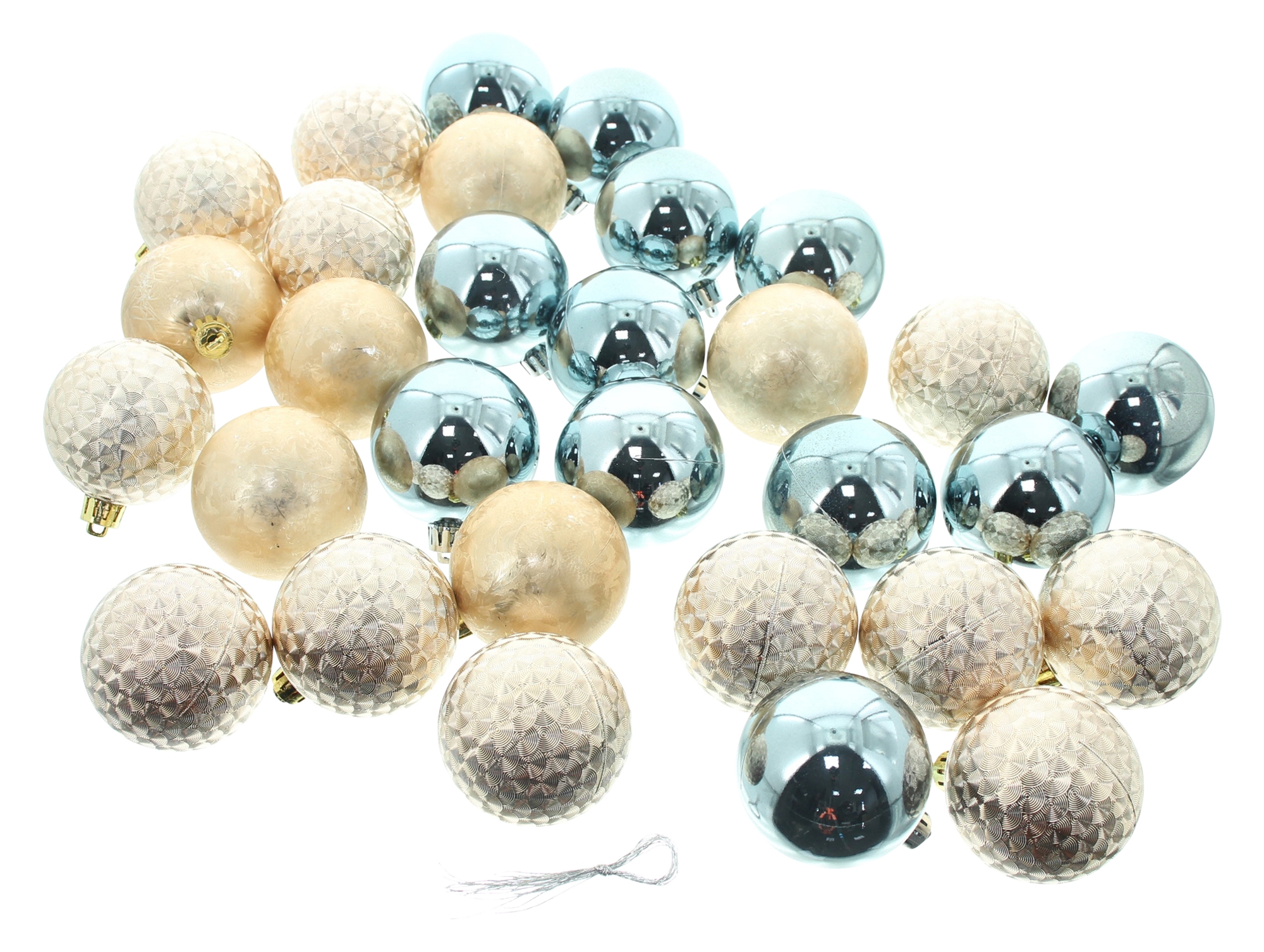 Acheter Lot de 30 boules pour sapin de Noël "Modern"  dans la boutique en ligne de Frank Flechtwaren pour Série titre Noël