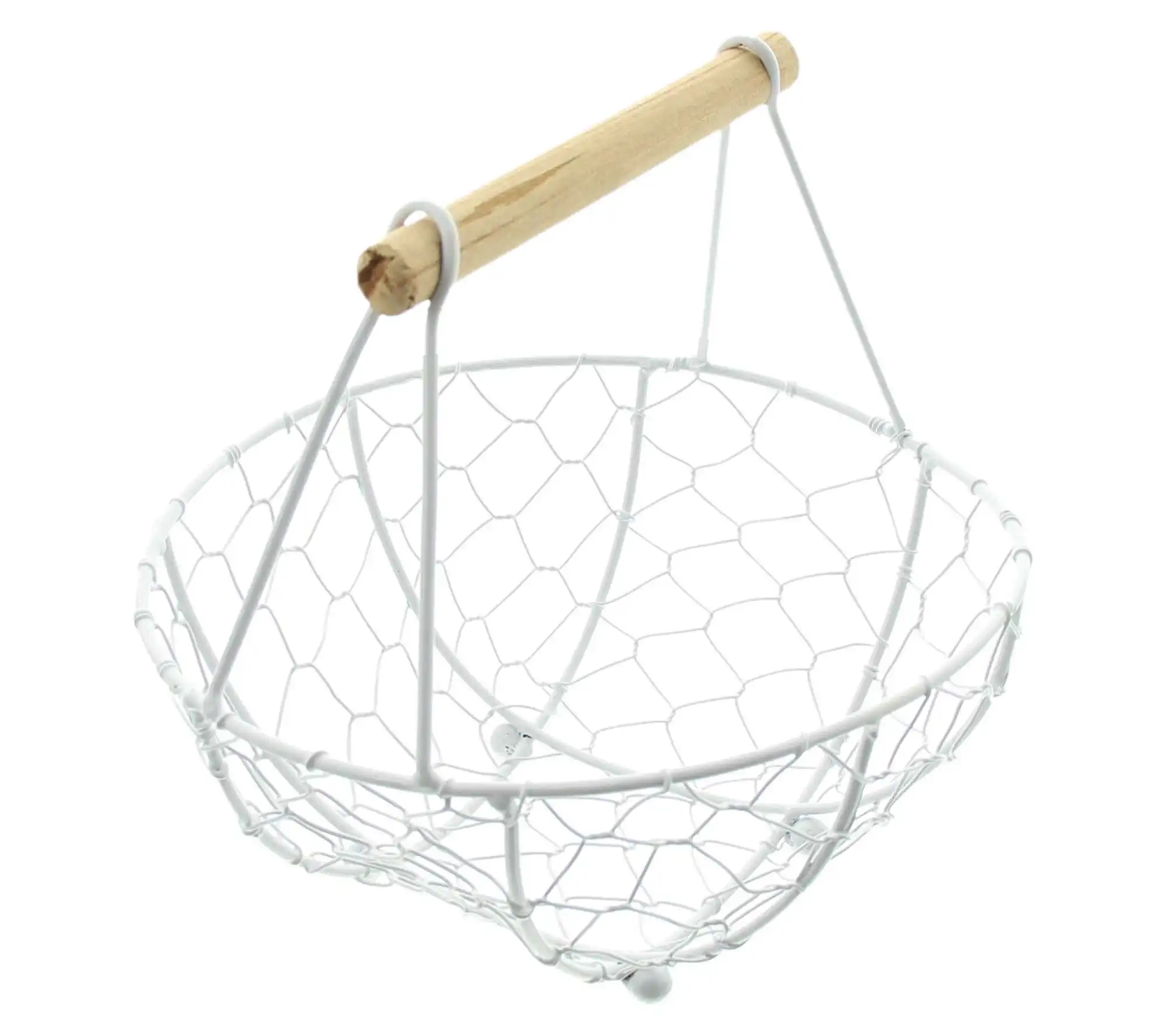 Acheter Panier métallique "blanc"  dans la boutique en ligne de Frank Flechtwaren pour Pâques