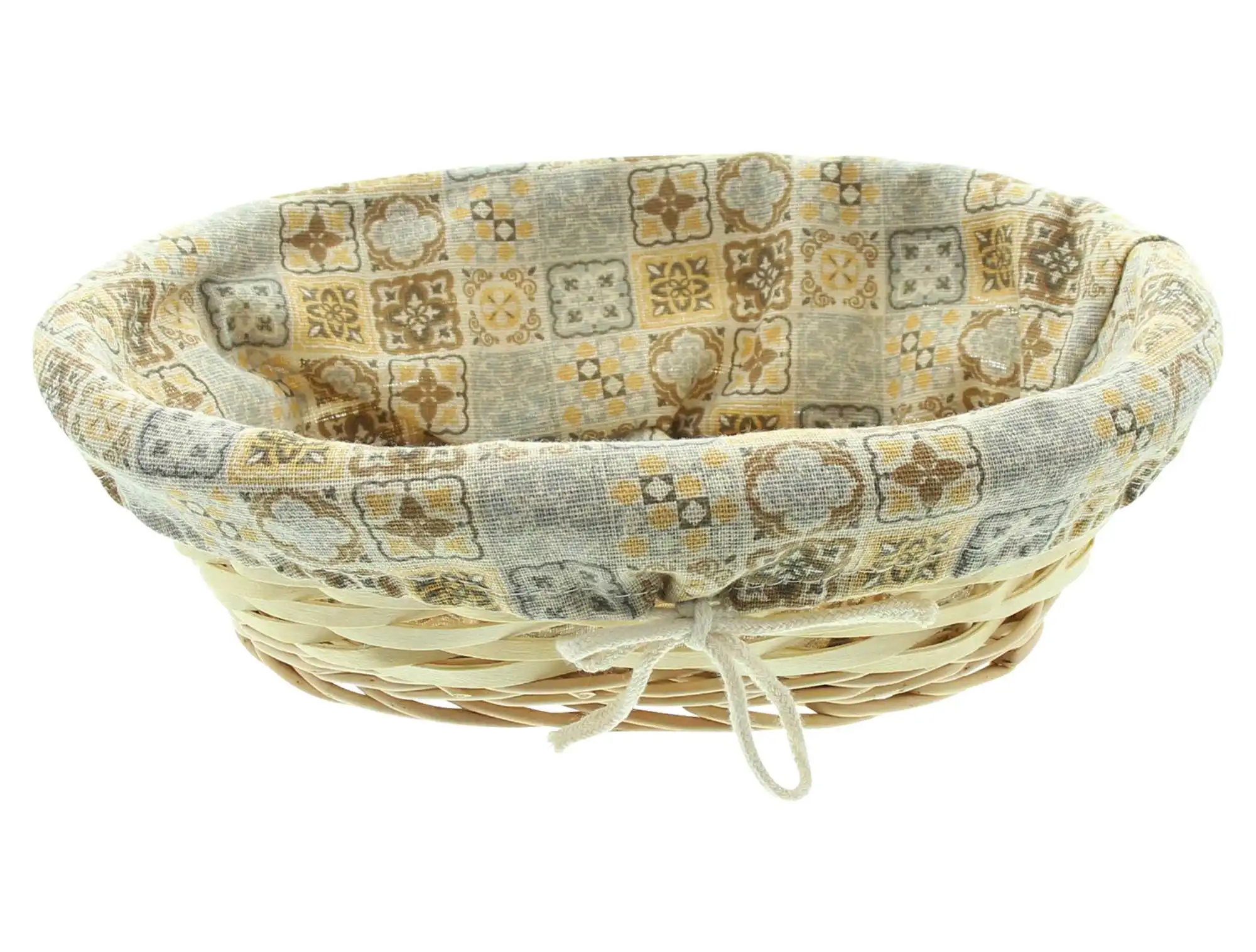 Acheter Panier de remplissage "Mosaïque", ovale  dans la boutique en ligne de Frank Flechtwaren pour Cuisine