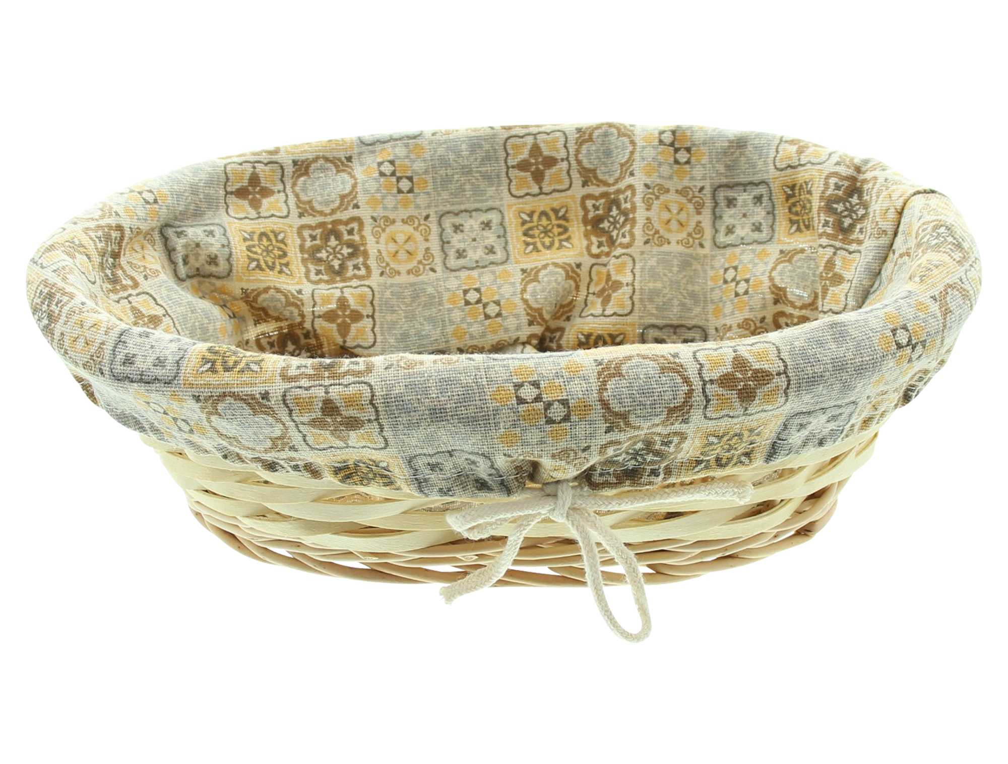 Acheter Panier de remplissage "Mosaïque", ovale  dans la boutique en ligne de Frank Flechtwaren pour Cuisine