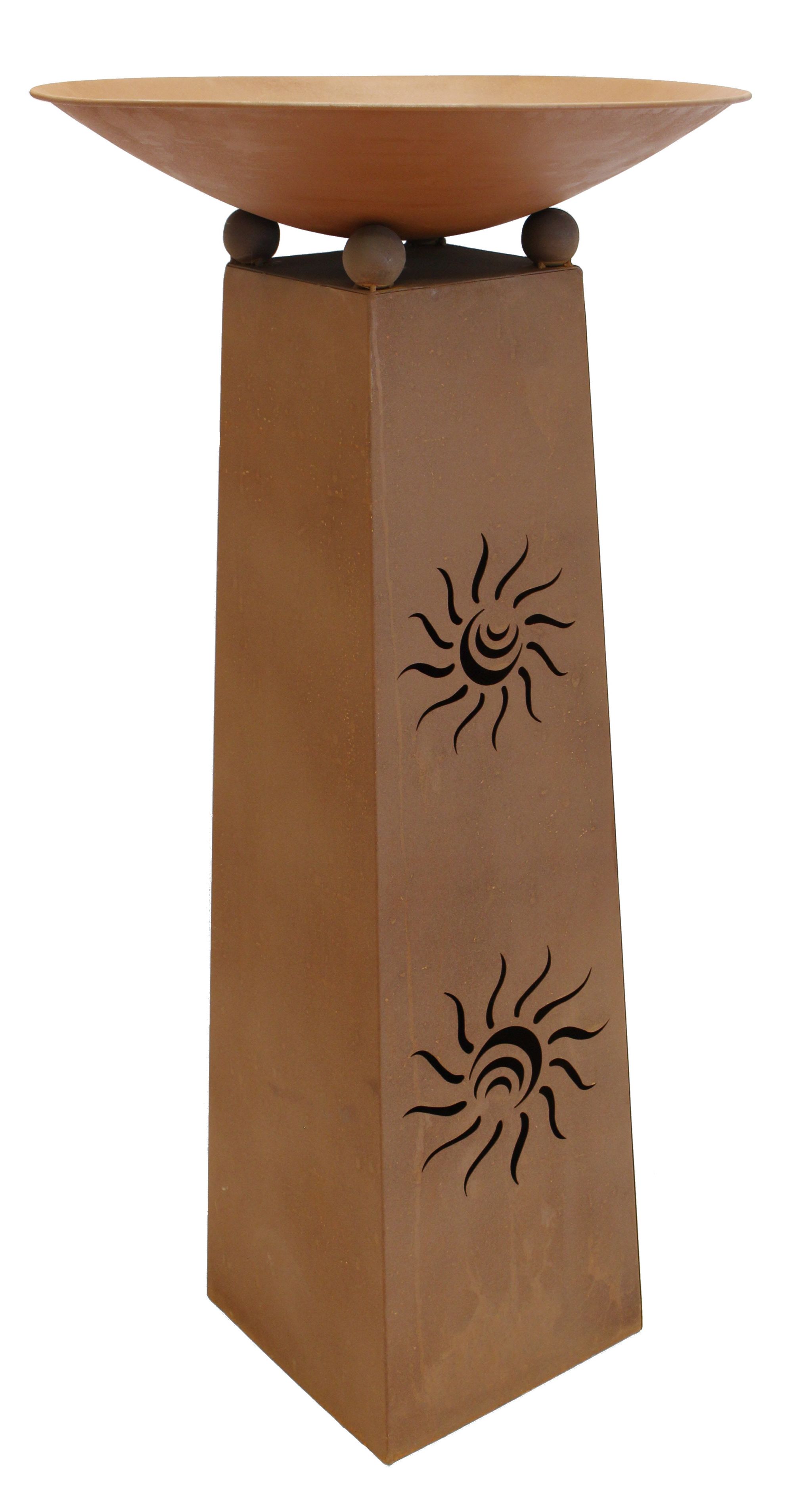 Acheter Colonne décorative "soleil", 2 pcs. dans la boutique en ligne de Frank Flechtwaren pour Braséros Acheter Colonne décorative "soleil", 2 pcs. dans la boutique en ligne de Frank Flechtwaren pour Braséros