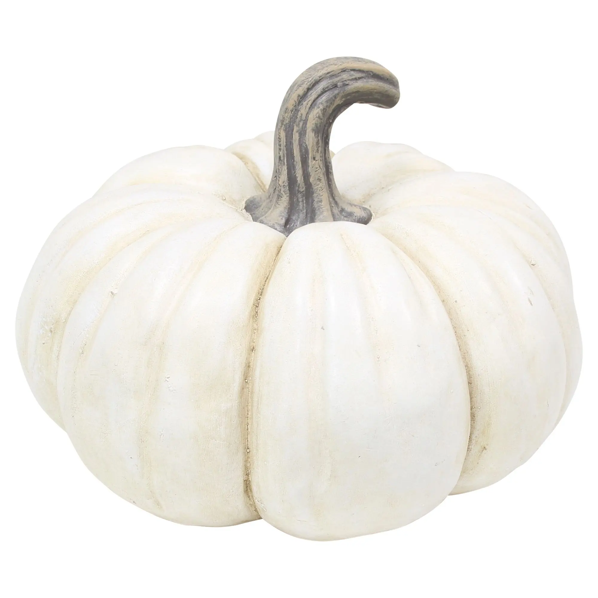 Acheter Citrouille décorative « White Pumpkin » dans la boutique en ligne de Frank Flechtwaren pour Citrouilles