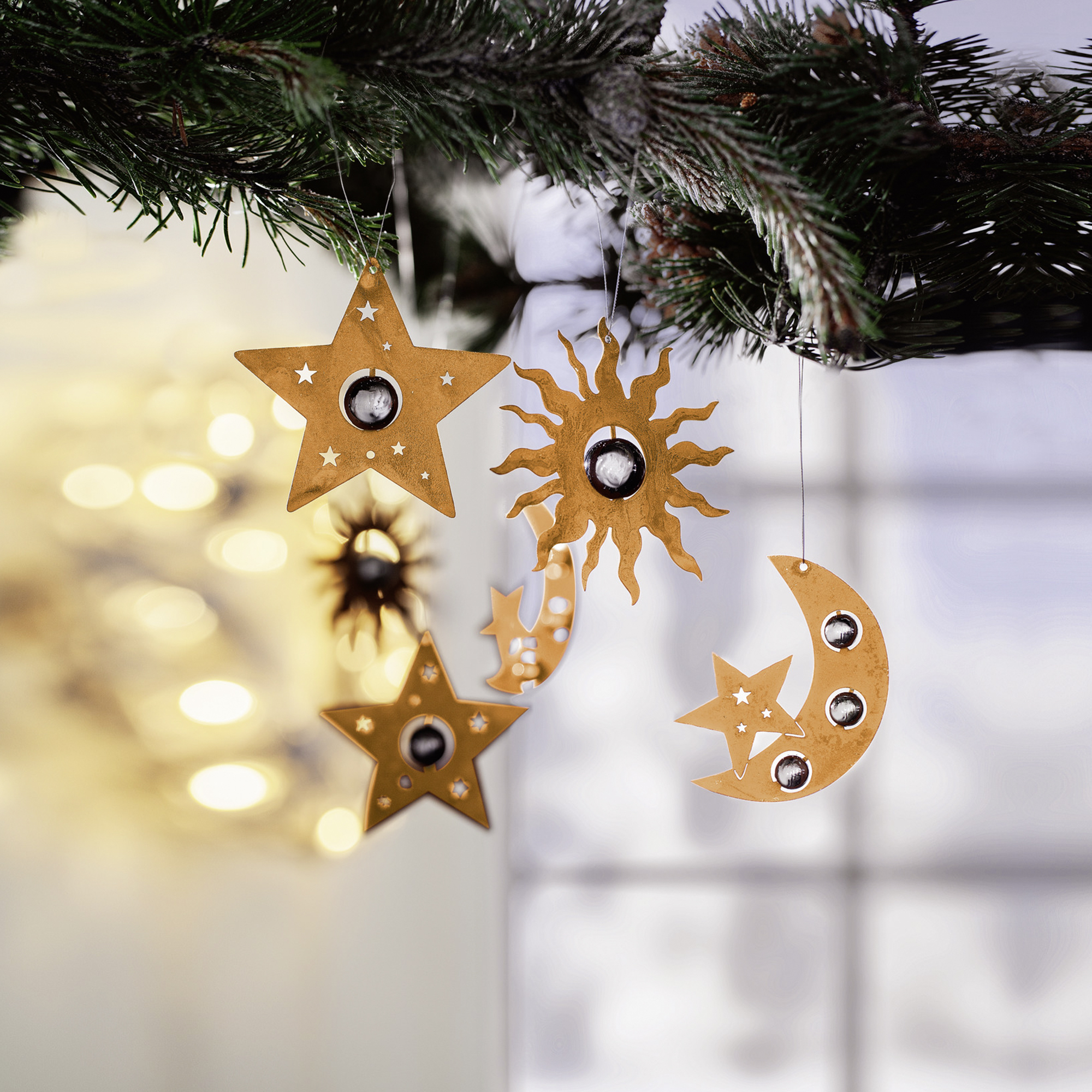 Acheter Lot de 6 suspensions "aspect rouille" dans la boutique en ligne de Frank Flechtwaren pour Noël Acheter Lot de 6 suspensions "aspect rouille" dans la boutique en ligne de Frank Flechtwaren pour Noël