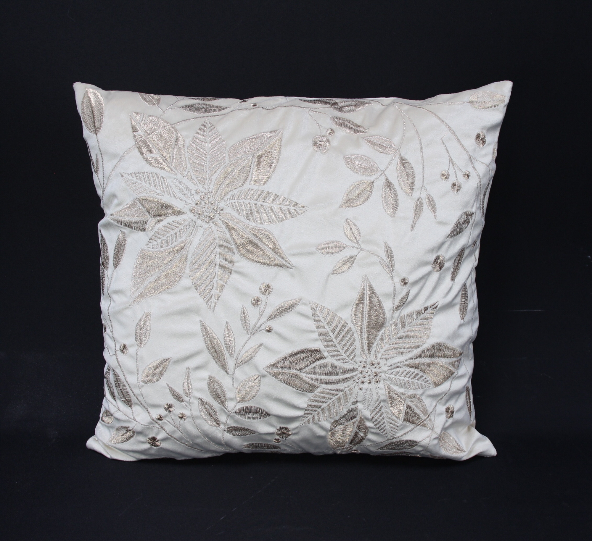 Acheter Housse de coussin "fleurs dorées"  dans la boutique en ligne de Frank Flechtwaren pour Remplissages