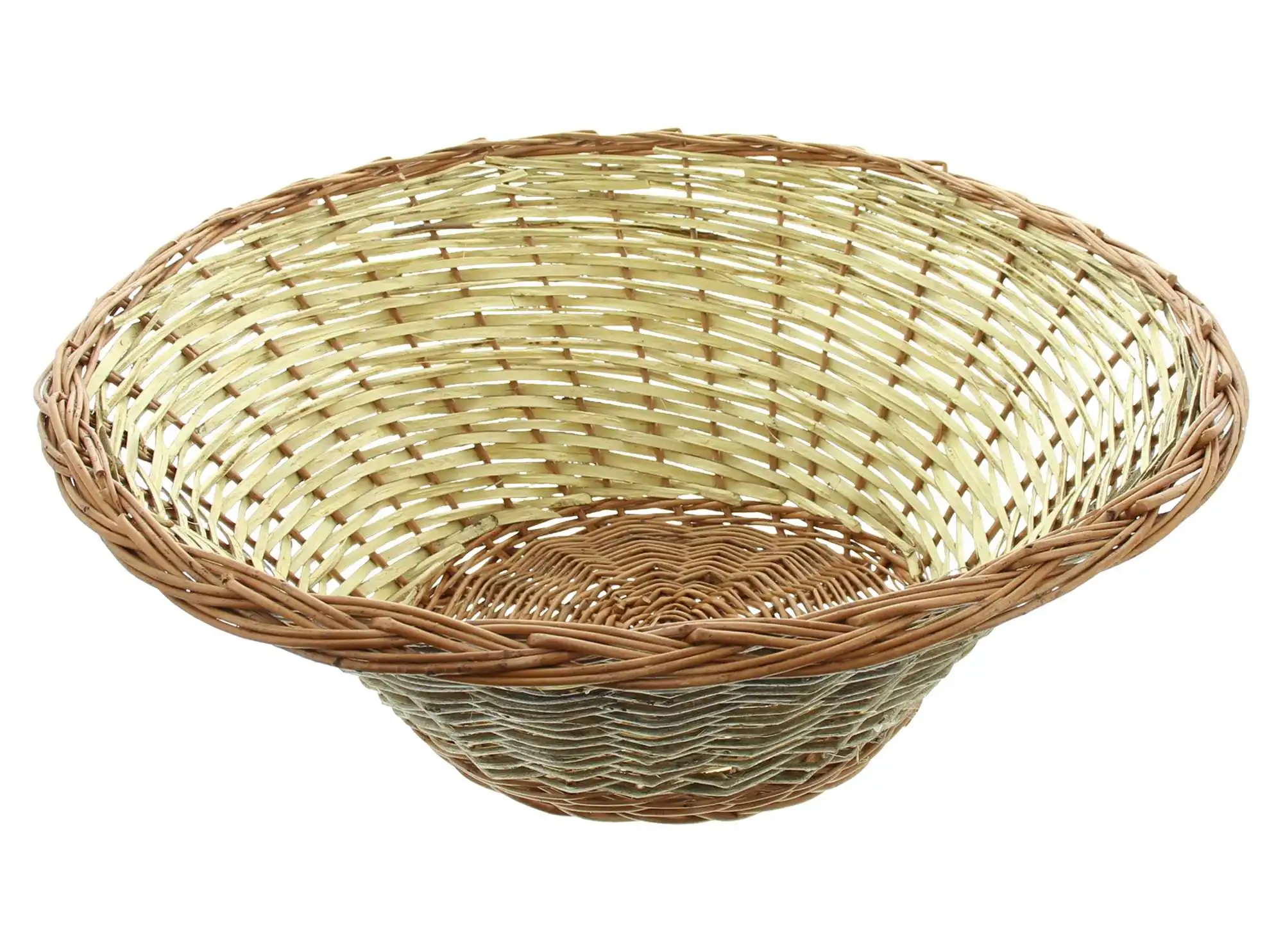 Acheter Panier de présentation "osier fendu", rond  dans la boutique en ligne de Frank Flechtwaren pour Décorations magasin