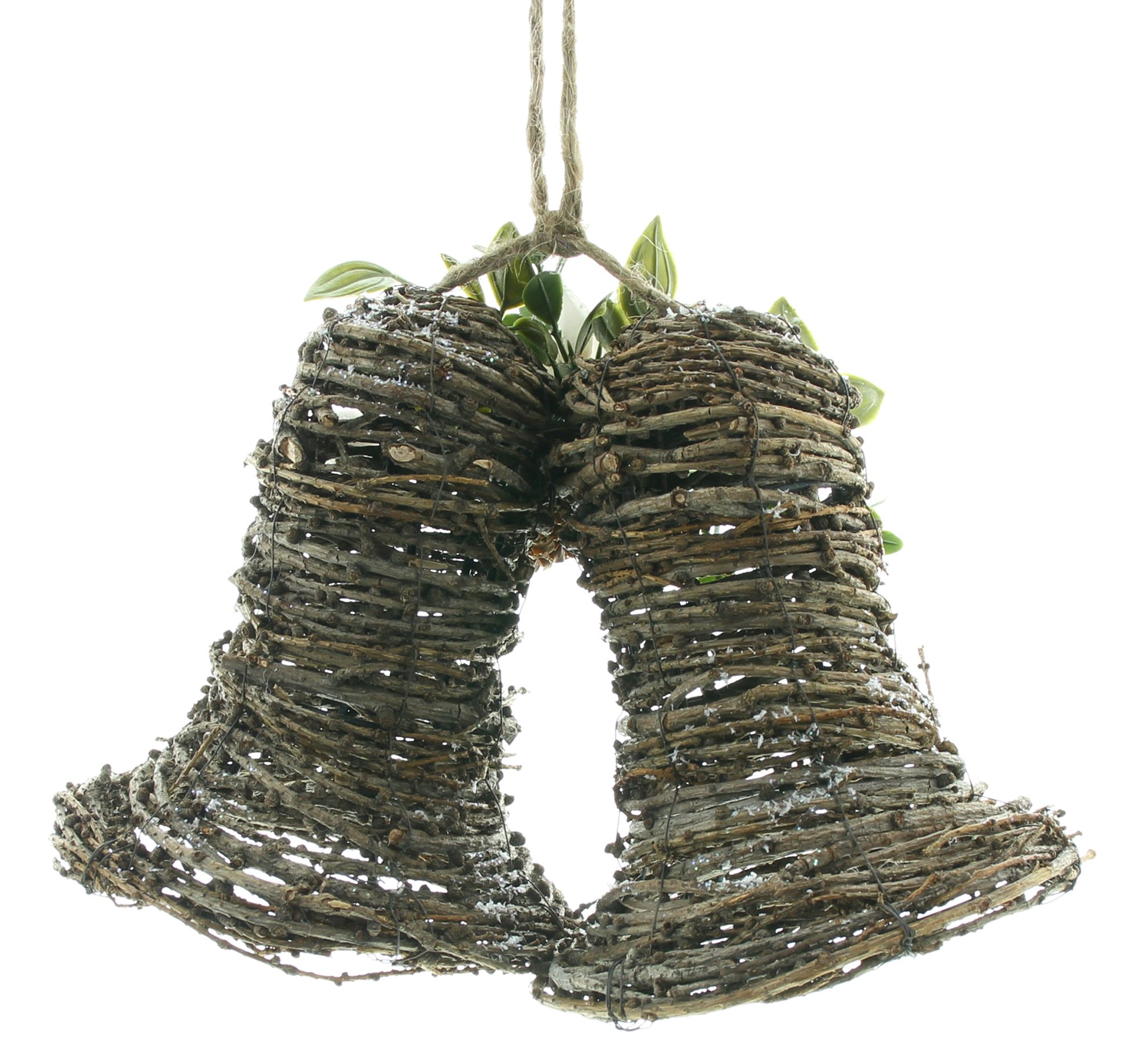 Acheter Clochette "rose de Noël"  dans la boutique en ligne de Frank Flechtwaren pour Décorations à suspendre