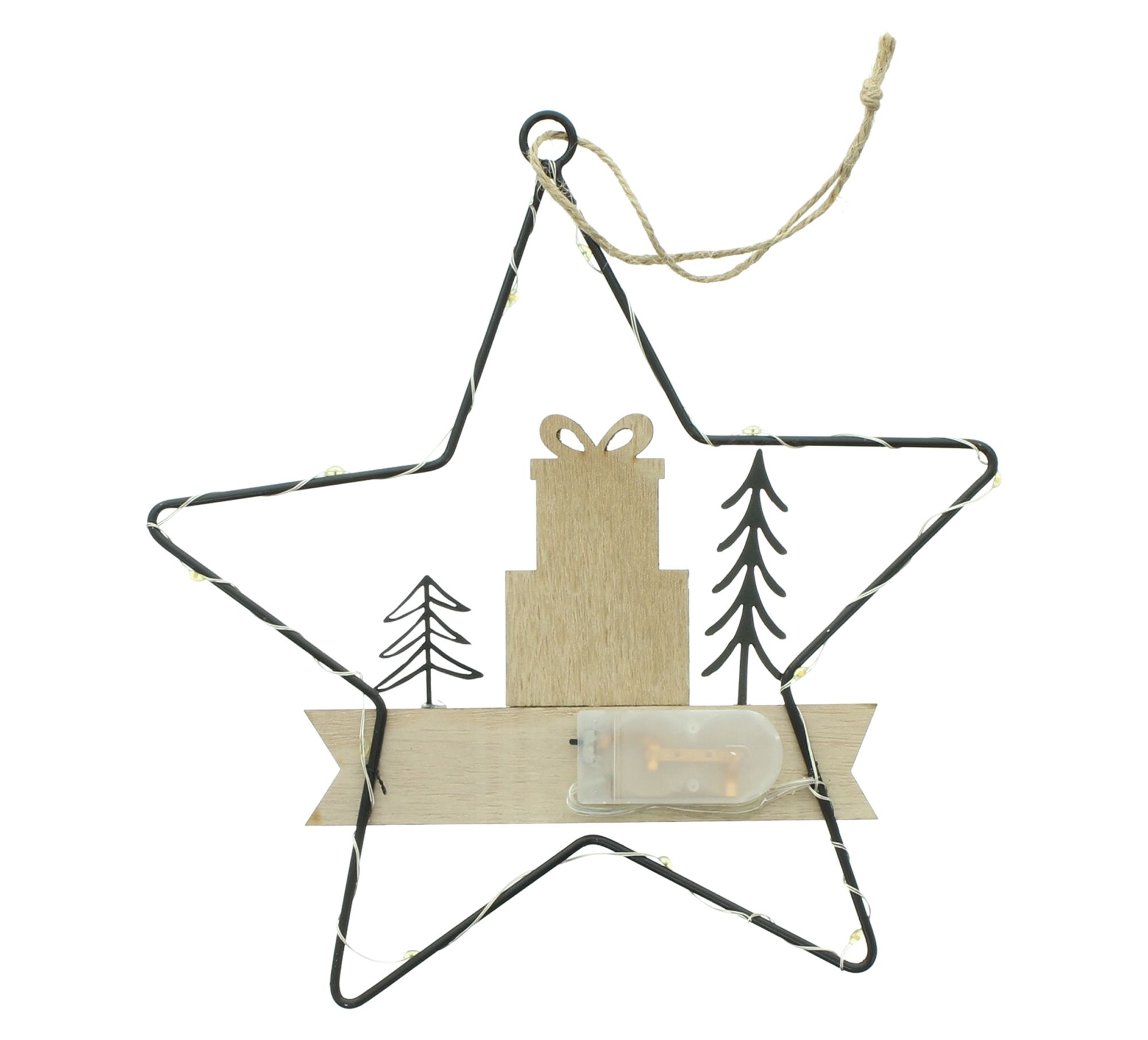 Acheter Étoile LED « Joyeuses Fêtes » dans la boutique en ligne de Frank Flechtwaren pour Nouvel arrivage