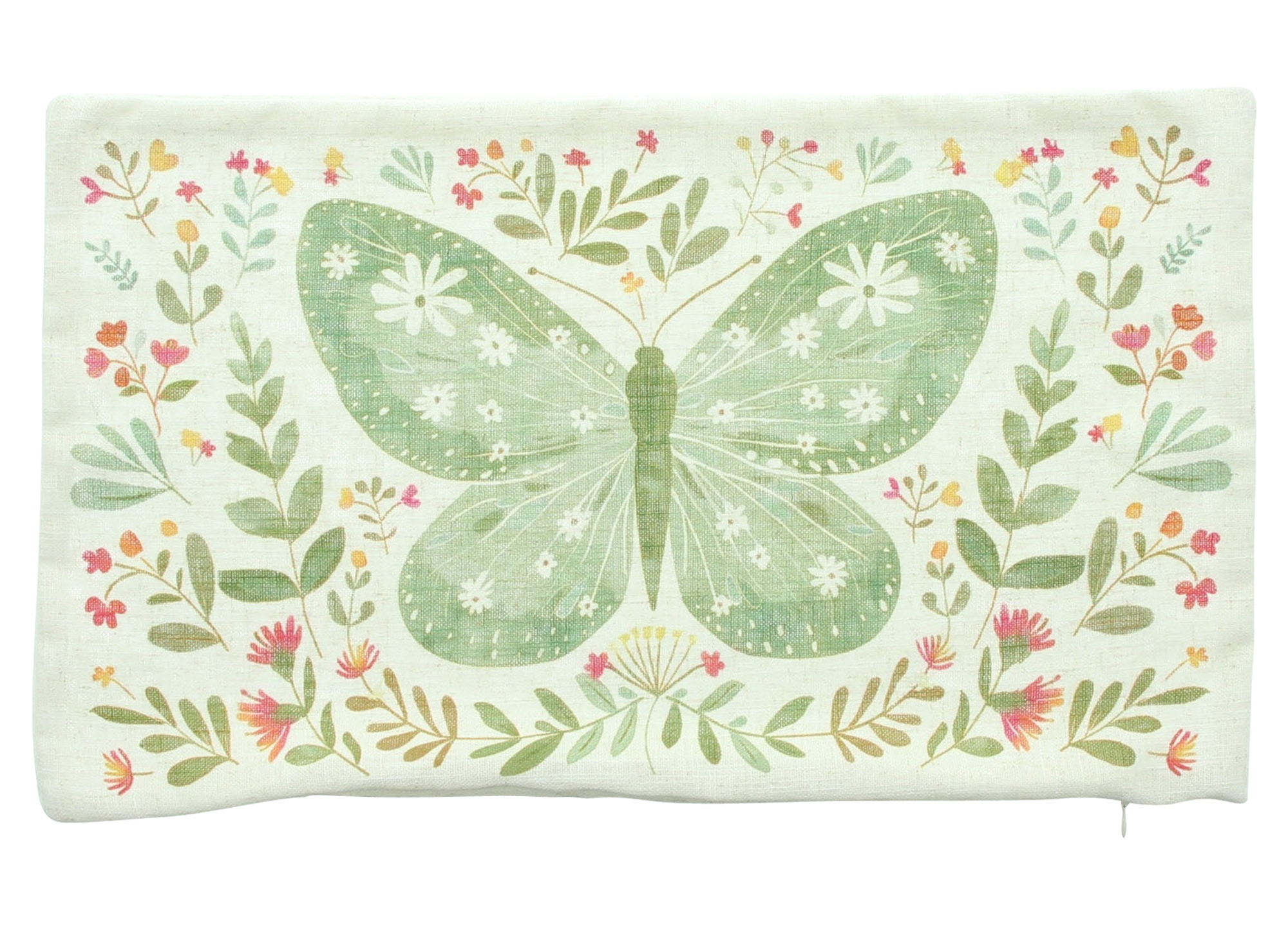 Acheter Housse de coussin "papillon fleuri"  dans la boutique en ligne de Frank Flechtwaren pour Nouvel arrivage