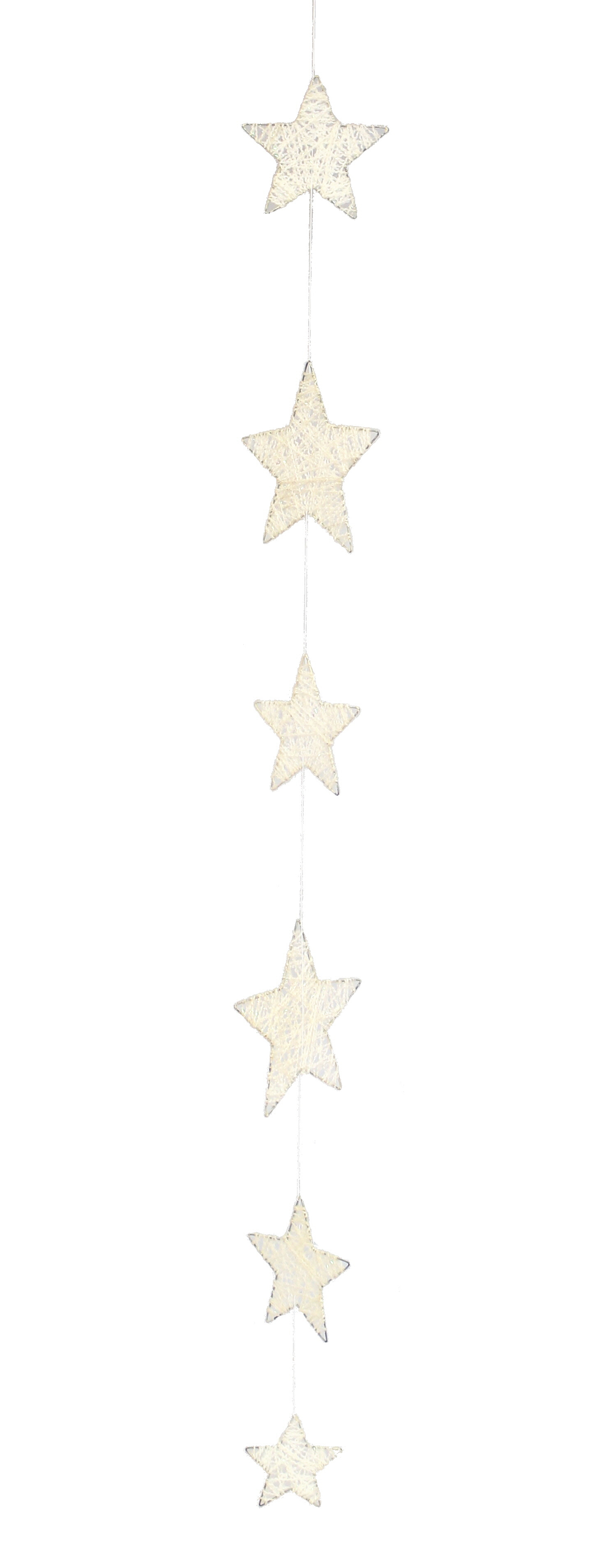Acheter Guirlande d'étoiles "White"  dans la boutique en ligne de Frank Flechtwaren pour Noël