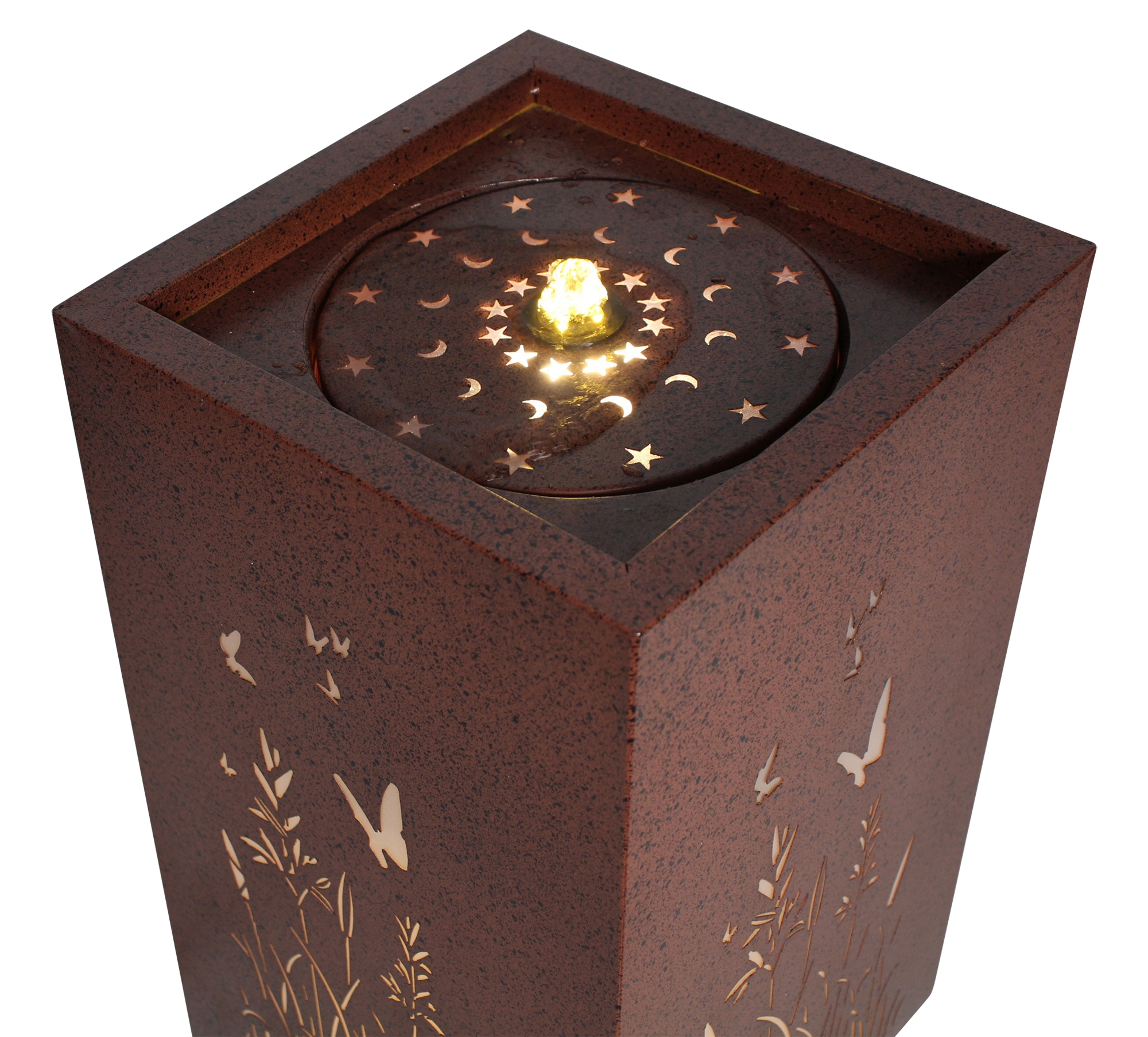 Acheter Fontaine LED "prairie fleurie" dans la boutique en ligne de Frank Flechtwaren pour Idées cadeaux Acheter Fontaine LED "prairie fleurie" dans la boutique en ligne de Frank Flechtwaren pour Idées cadeaux