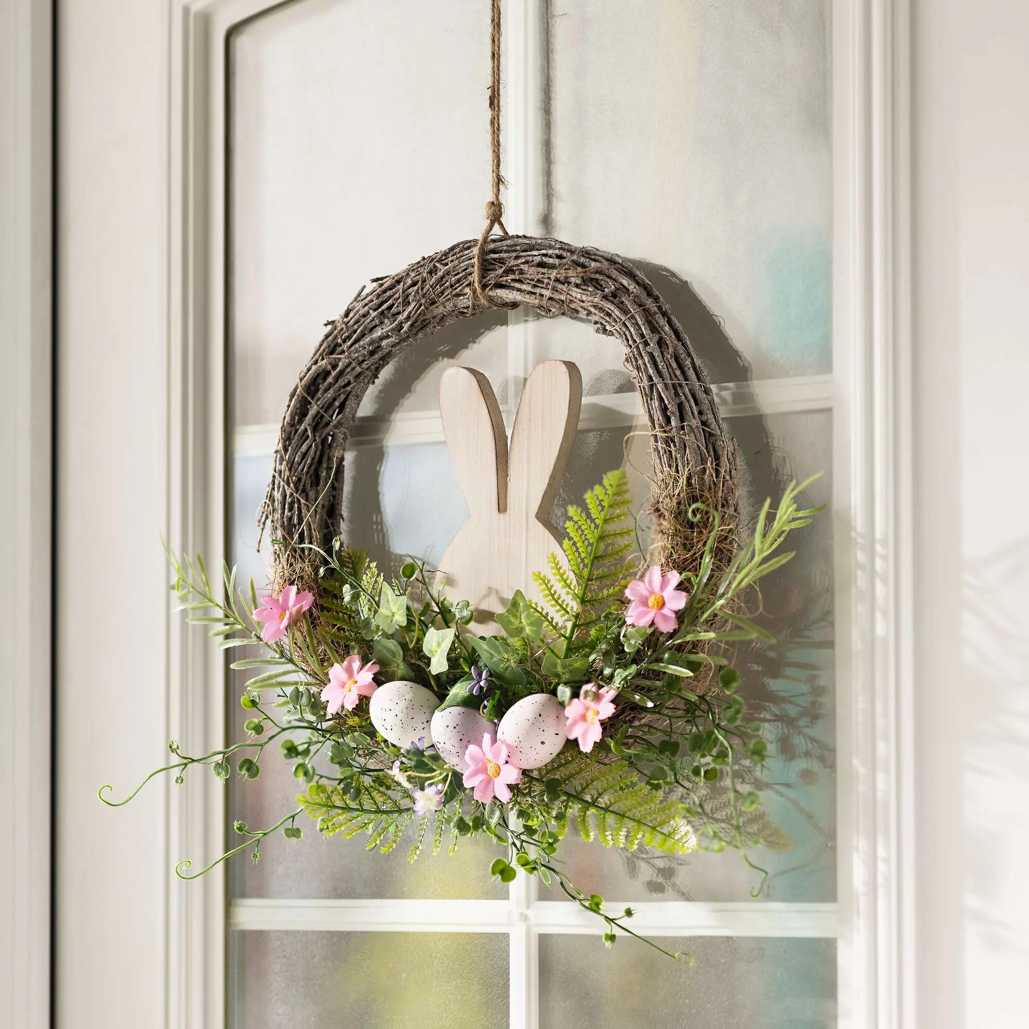 Acheter Couronne "lapin en bois"  dans la boutique en ligne de Frank Flechtwaren