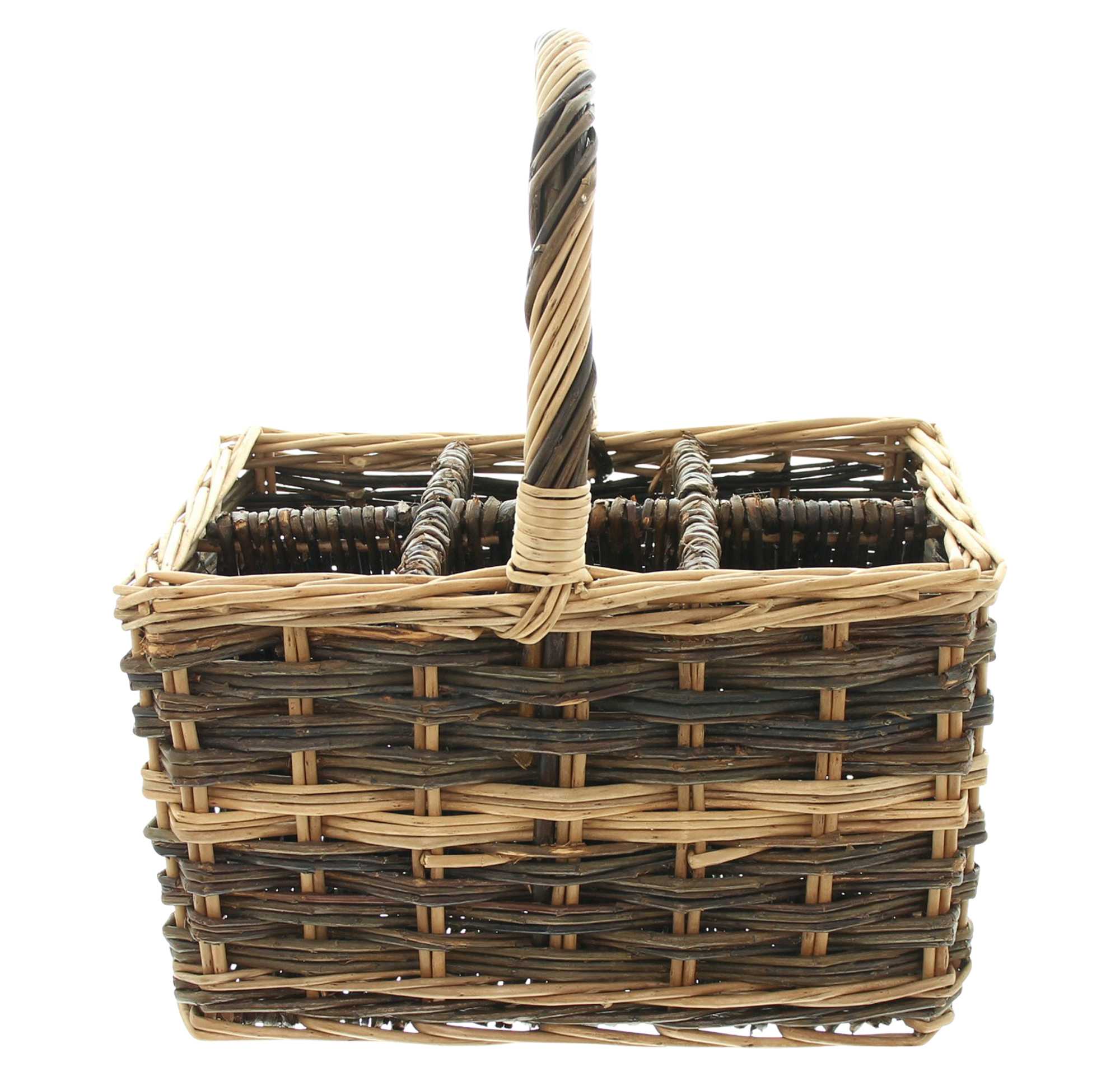 Acheter Panier à bouteilles "nature", pour 6 bouteilles  dans la boutique en ligne de Frank Flechtwaren pour Cuisine