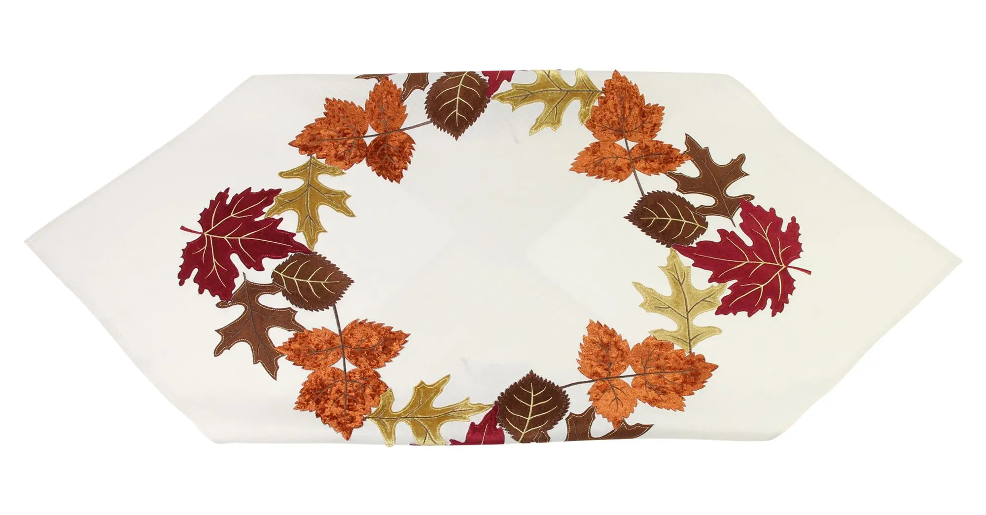 Acheter Nappe "feuilles d'automne"  dans la boutique en ligne de Frank Flechtwaren pour Nappes