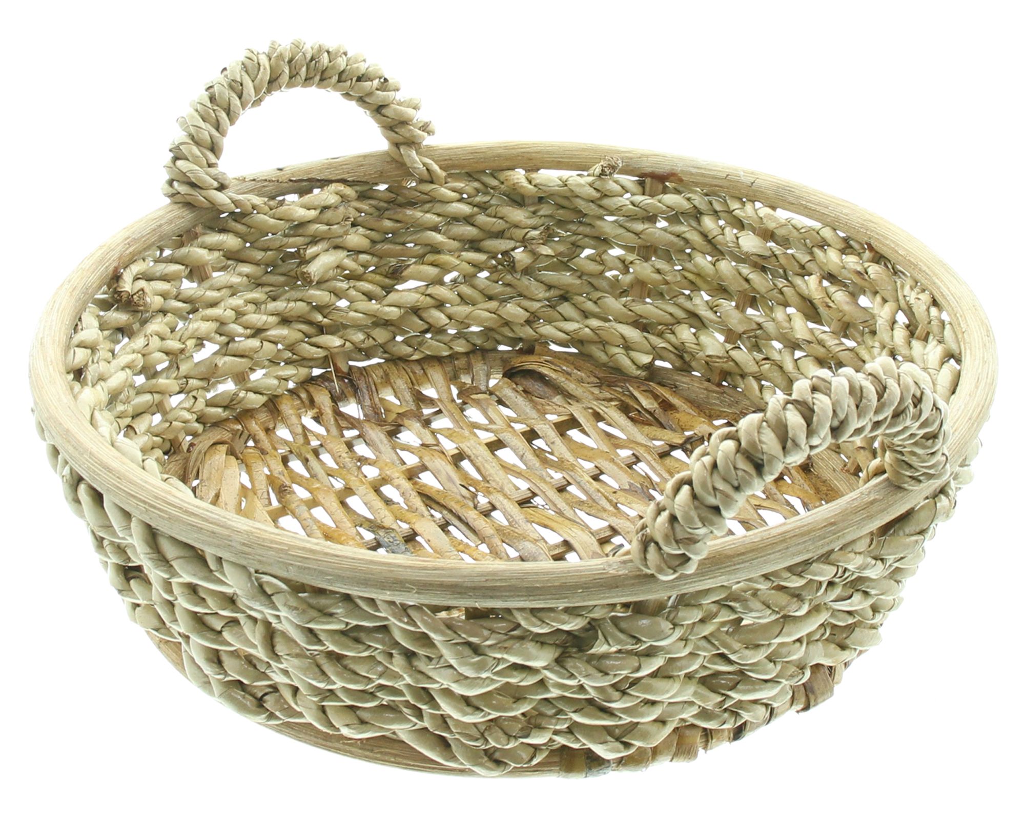 Acheter Corbeille plateau " roseau", ronde  dans la boutique en ligne de Frank Flechtwaren pour Automne