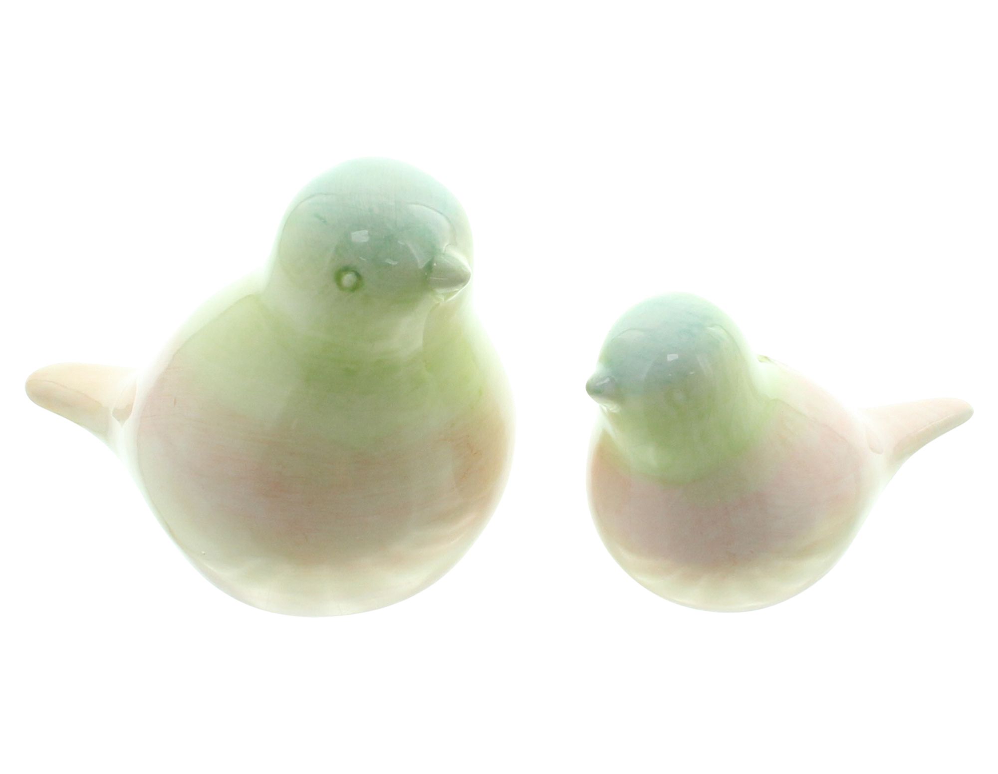 Acheter Lot de 2 oiseaux "pastel"  dans la boutique en ligne de Frank Flechtwaren pour Lapin &amp; co