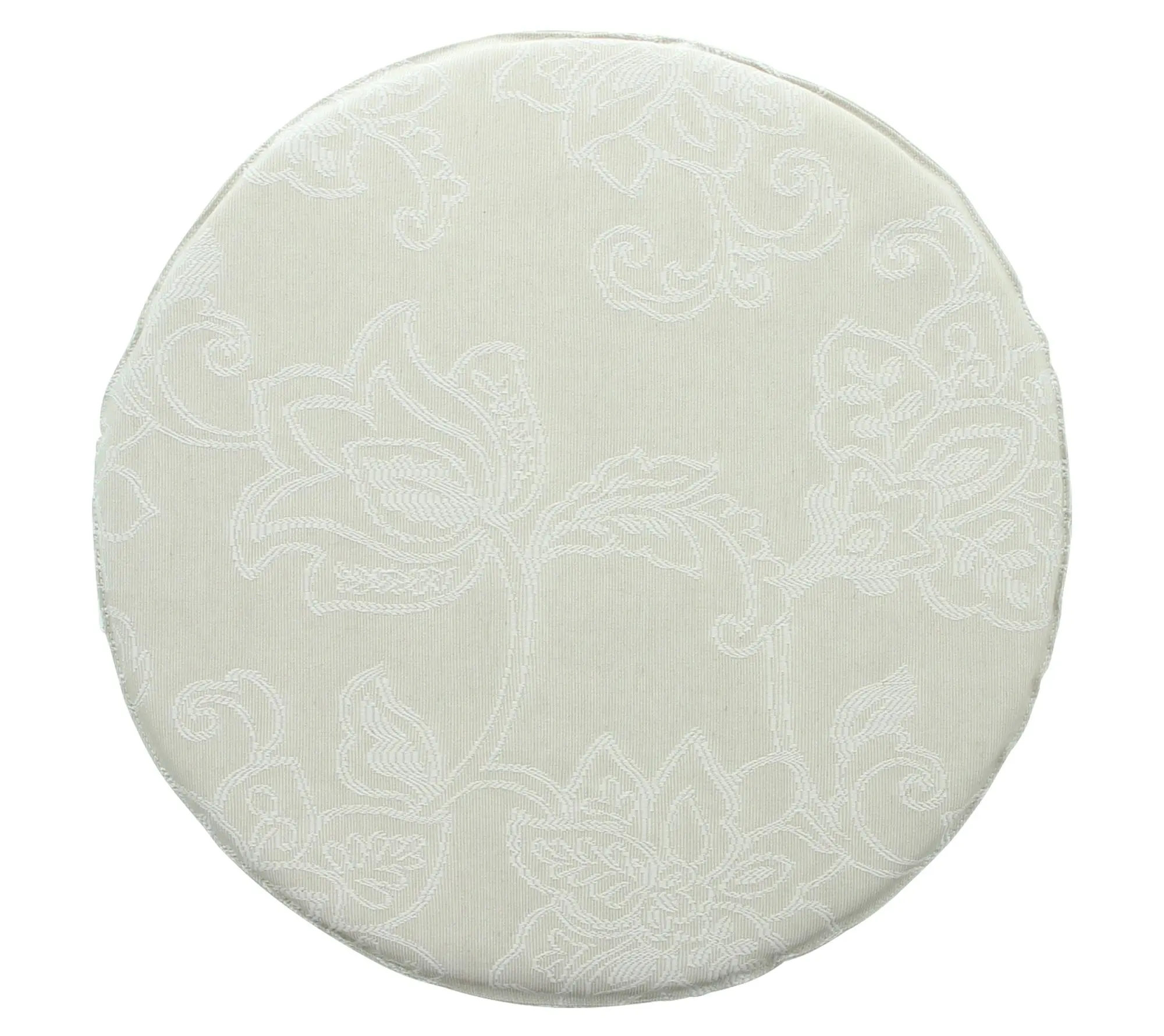 Acheter Galette de chaise ronde "romantique"  dans la boutique en ligne de Frank Flechtwaren pour Coussins de chaise