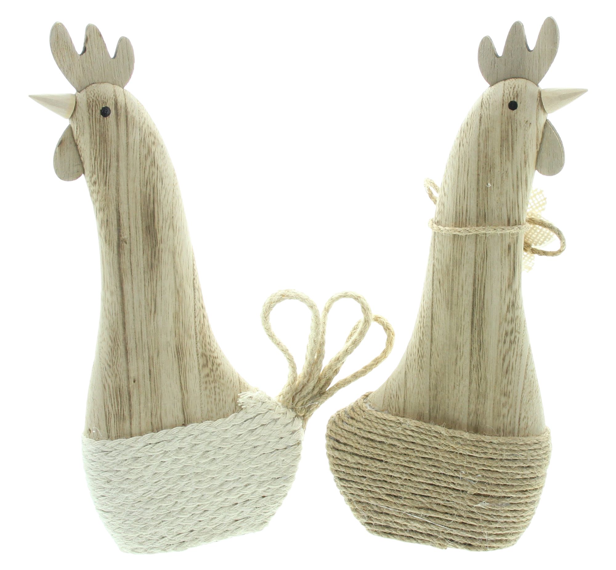 Acheter Lot de 2 poules "Bertha &amp; Louise"  dans la boutique en ligne de Frank Flechtwaren pour Lapin &amp; co