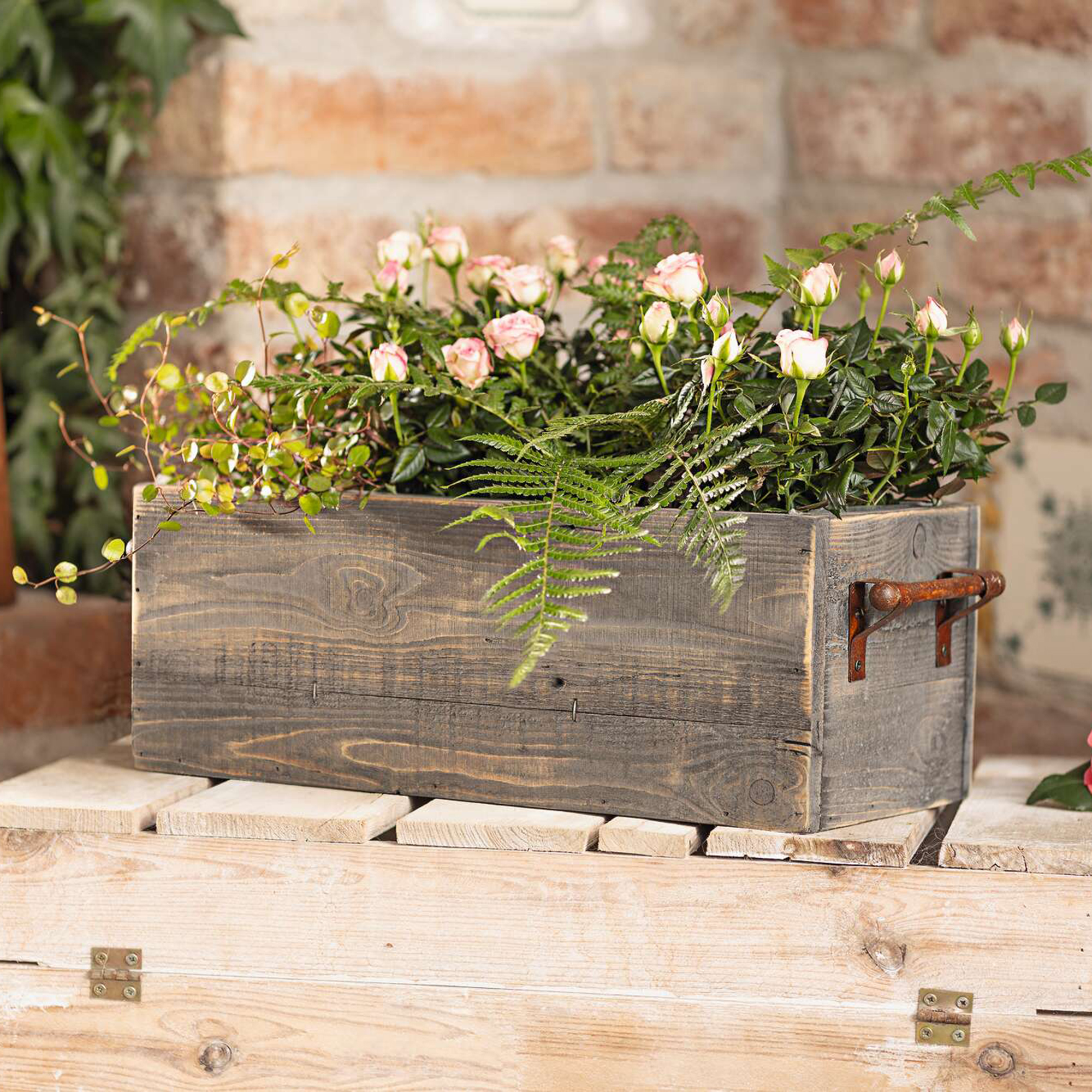 Acheter Jardinière "Farmhouse"  dans la boutique en ligne de Frank Flechtwaren