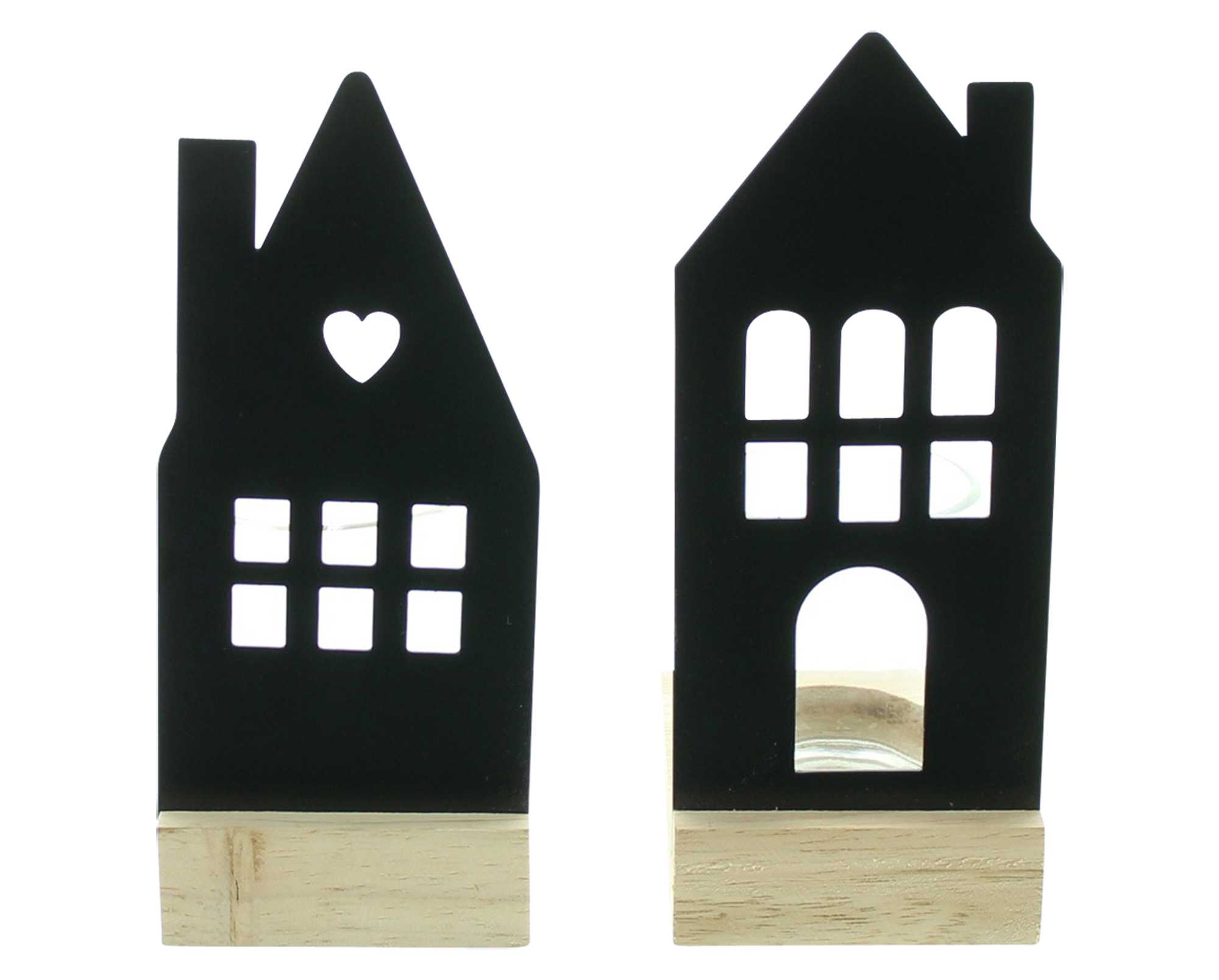 Acheter Lot de 2 photophores "maison"  dans la boutique en ligne de Frank Flechtwaren pour Pâques